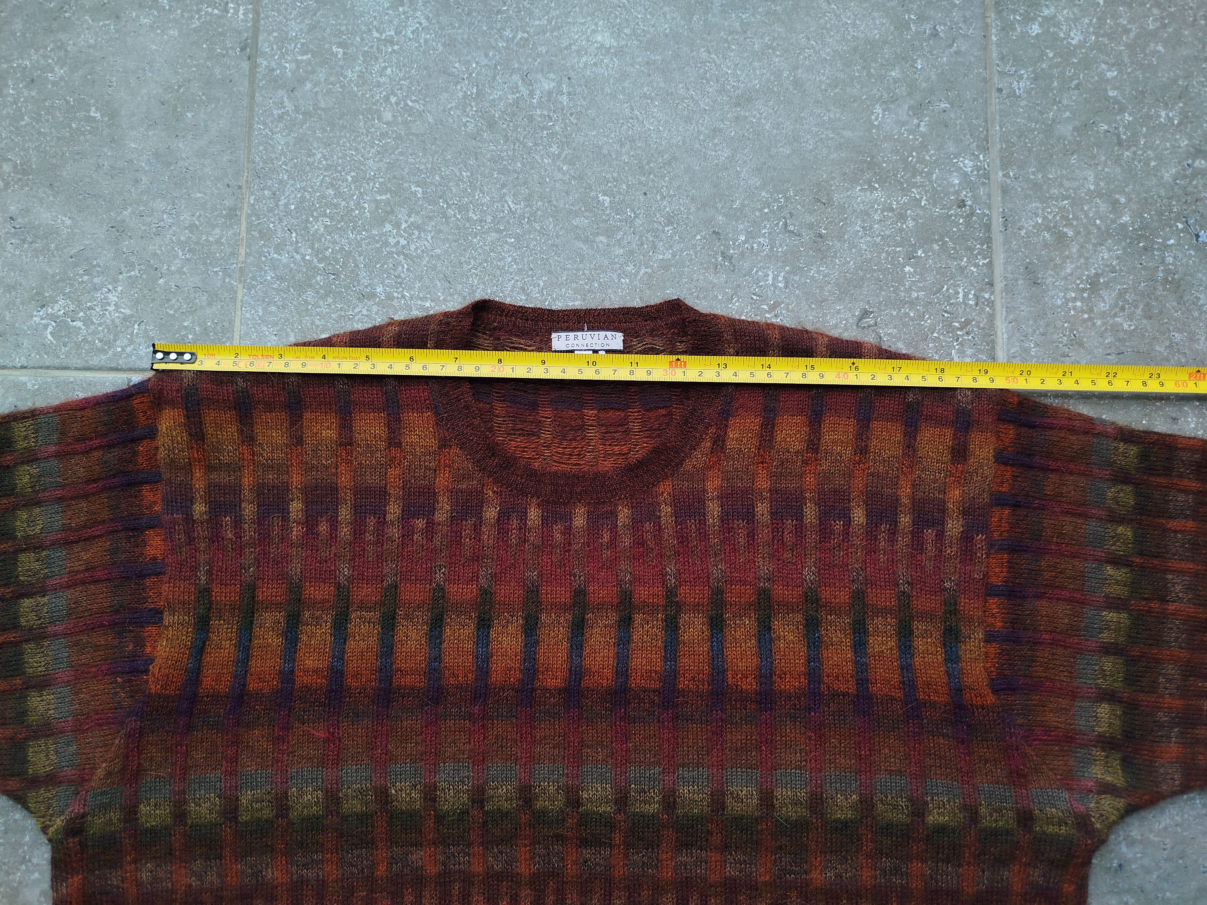 Vintage Peruvian Connection Sweater Crew Neck Alpaca Ethnic Size US M / EU 48-50 / 2 - 9 Thumbnail