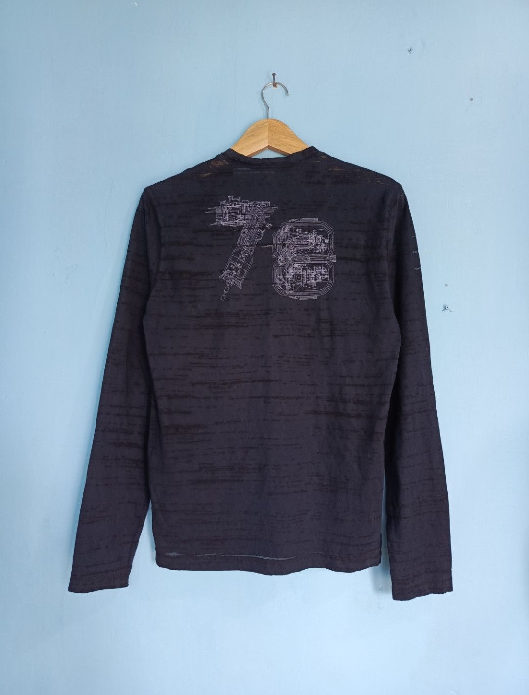 Calvin Klein Calvin klein jeans 78 print long sleeve tshirt Size US M / EU 48-50 / 2 - 4 Thumbnail