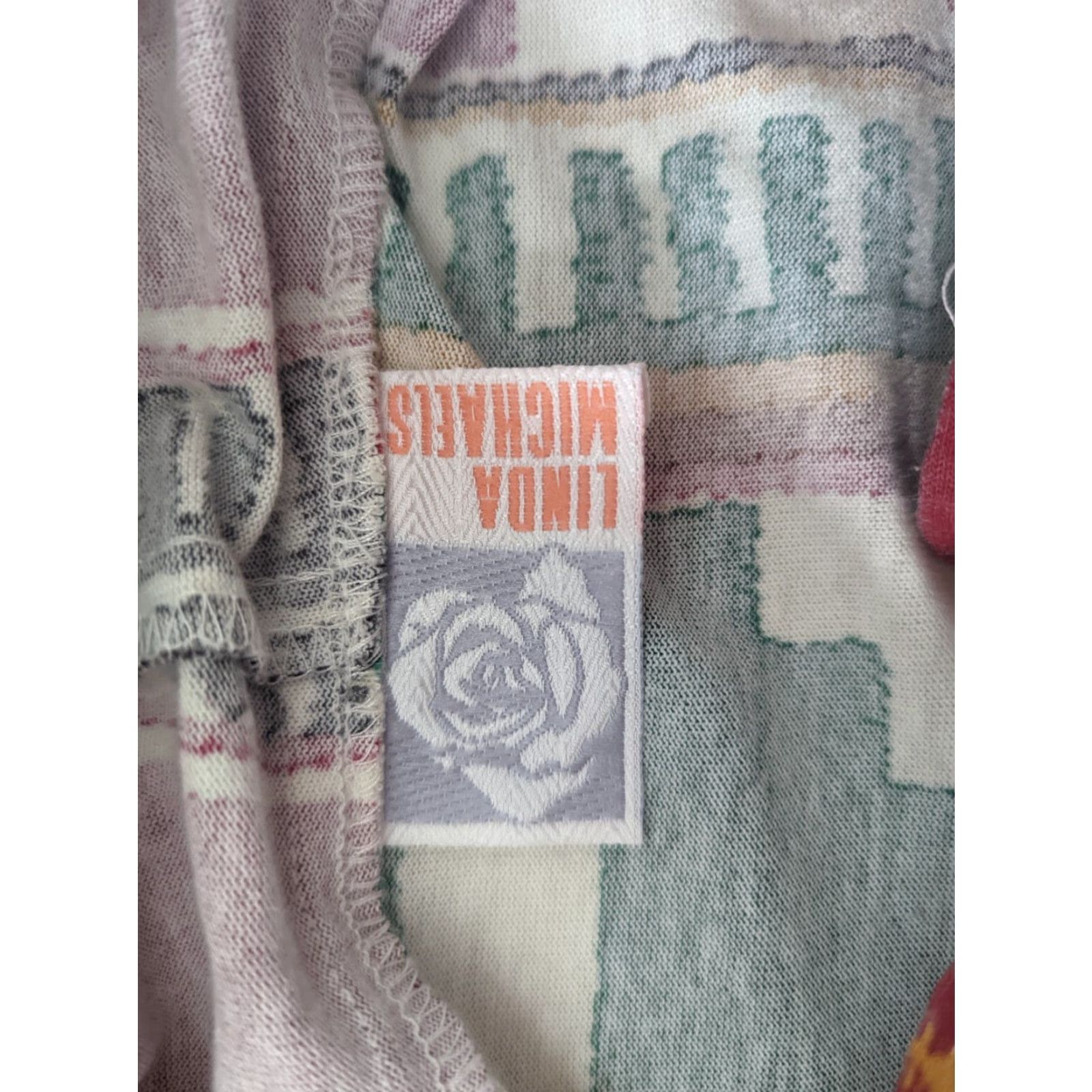 Etro VINTAGE 90s Tribal Southwestern Cotton Pullover Hooded Aztec Shirt Womens 3XL Retro Size XXL / US 16-18 / IT 52-54 - 5 Thumbnail