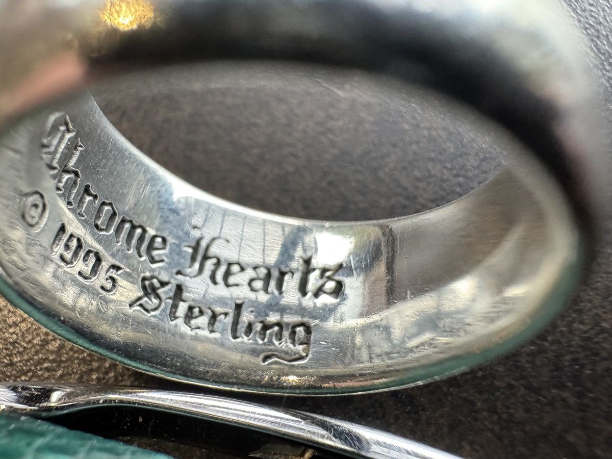 Chrome Hearts Chrome Hearts 1995 dog with lightening bolt ring Size ONE SIZE - 8 Thumbnail