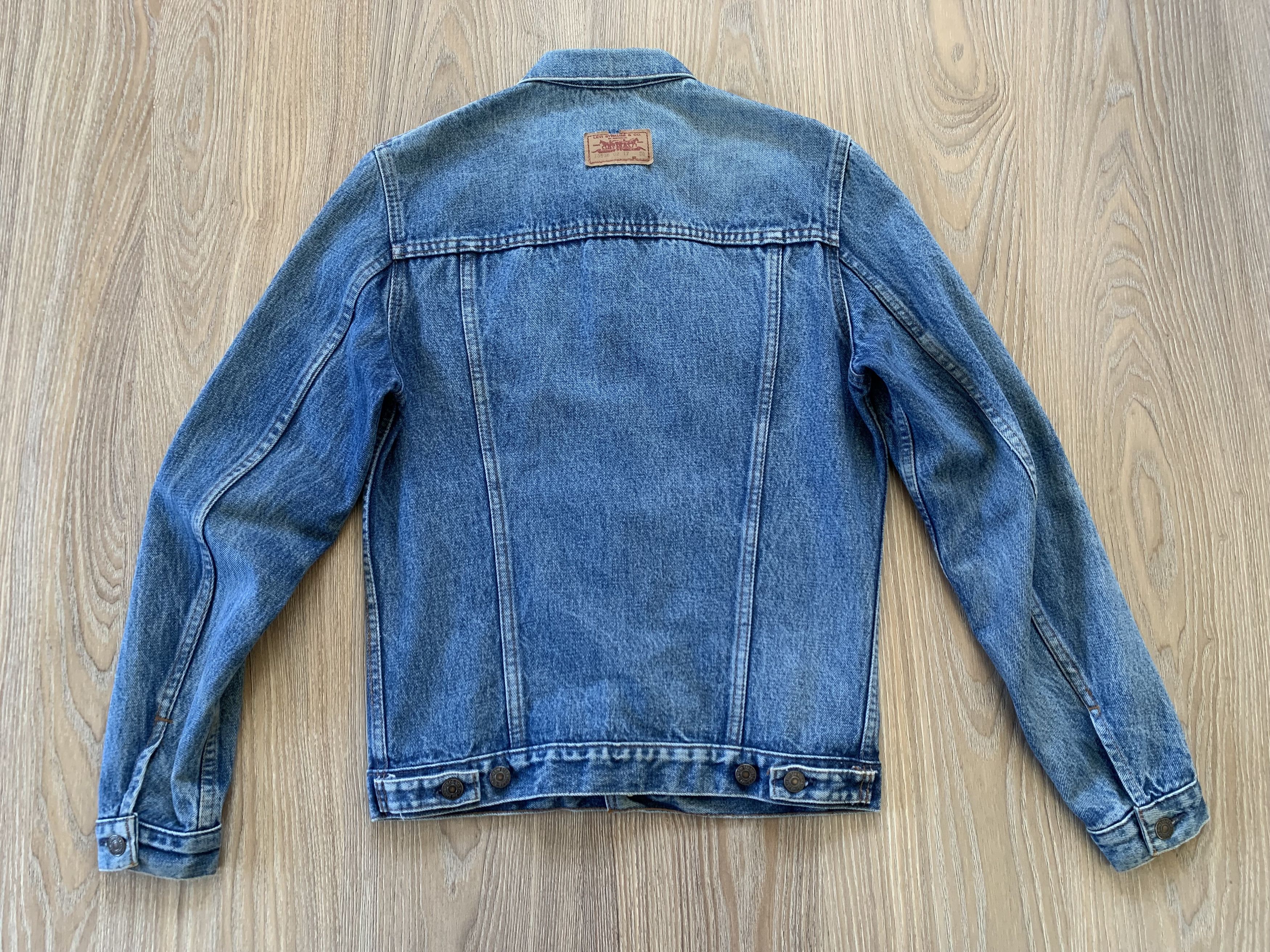 Levi's Vintage Clothing Levi’s Vintage Denim Trucker Jacket Made in France Size L / US 10 / IT 46 - 3 Thumbnail