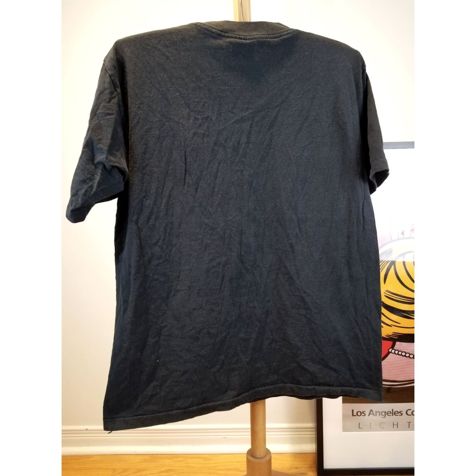 Vintage VINTAGE The Blues Brothers MUSIC COMEDY MOVIE SINGLE STITCH T-SHIRT SZ LARGE Shirt Mens Black 90s/Retro/USA Band Rock Movie 21 INCH back 28 INCH front Size US L / EU 52-54 / 3 - 6 Thumbnail