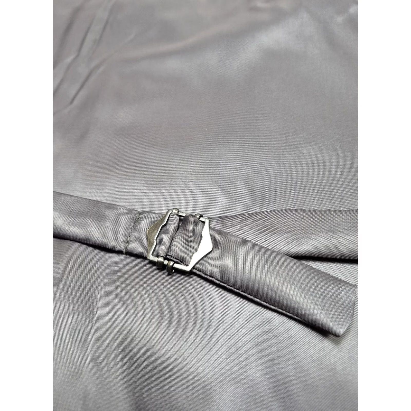 Vintage Giles & Jasper Suit Vest Mens 54 Gray Wool Stretch Modern Fit NWT Big & Tall Size 54R - 7 Thumbnail