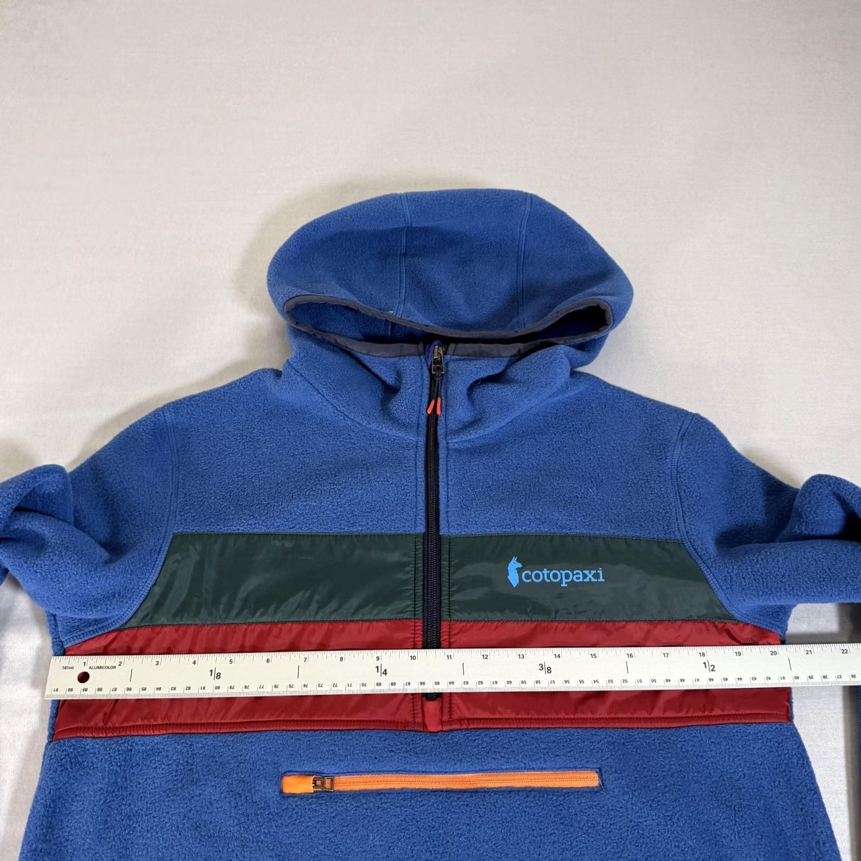 Cotopaxi Cotopaxi Jacket Mens Small Blue Fleece 1/2 Zip Hooded Colorblock Pullover Hiking Casual Winter Fall Travel Size US S / EU 44-46 / 1 - 4 Thumbnail