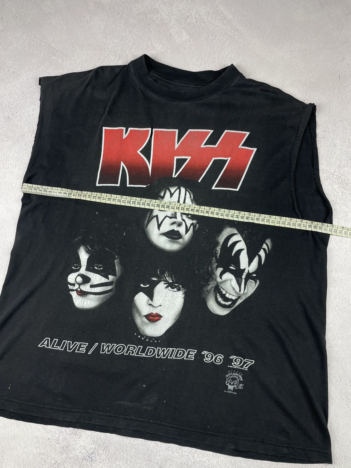 KISS Vintage KISS 96-97 Alive World Tour Black I GOT THE BEST Size US M / EU 48-50 / 2 - 18 Thumbnail