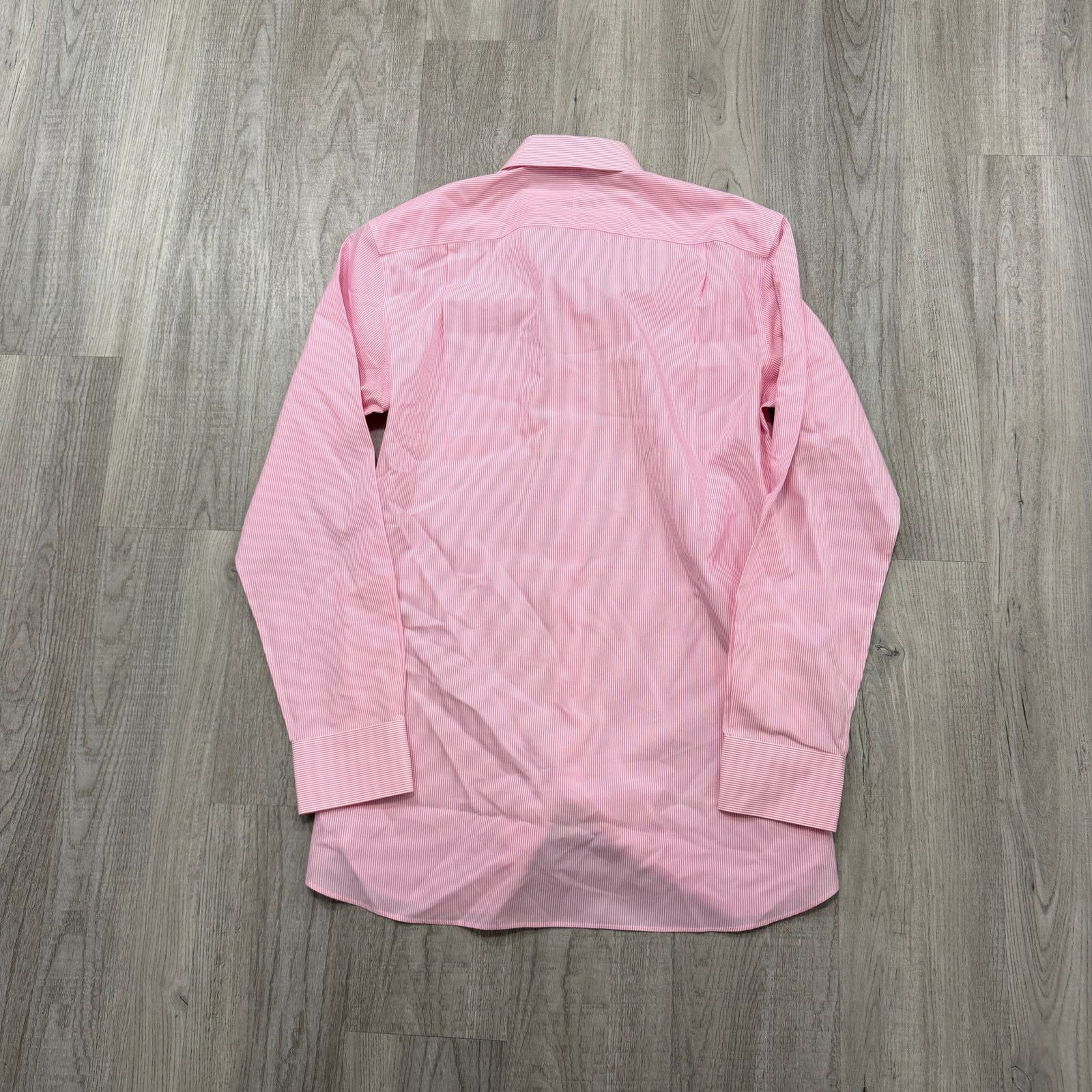 Bonobos Bonobos Shirt Men's 15.5 - 34 Pink White Striped Slim Fit Size US M / EU 48-50 / 2 - 5 Thumbnail