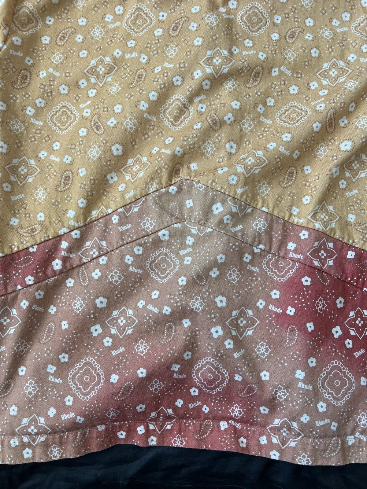 Rhude Rhude Bandana Button Up Size US S / EU 44-46 / 1 - 8 Thumbnail