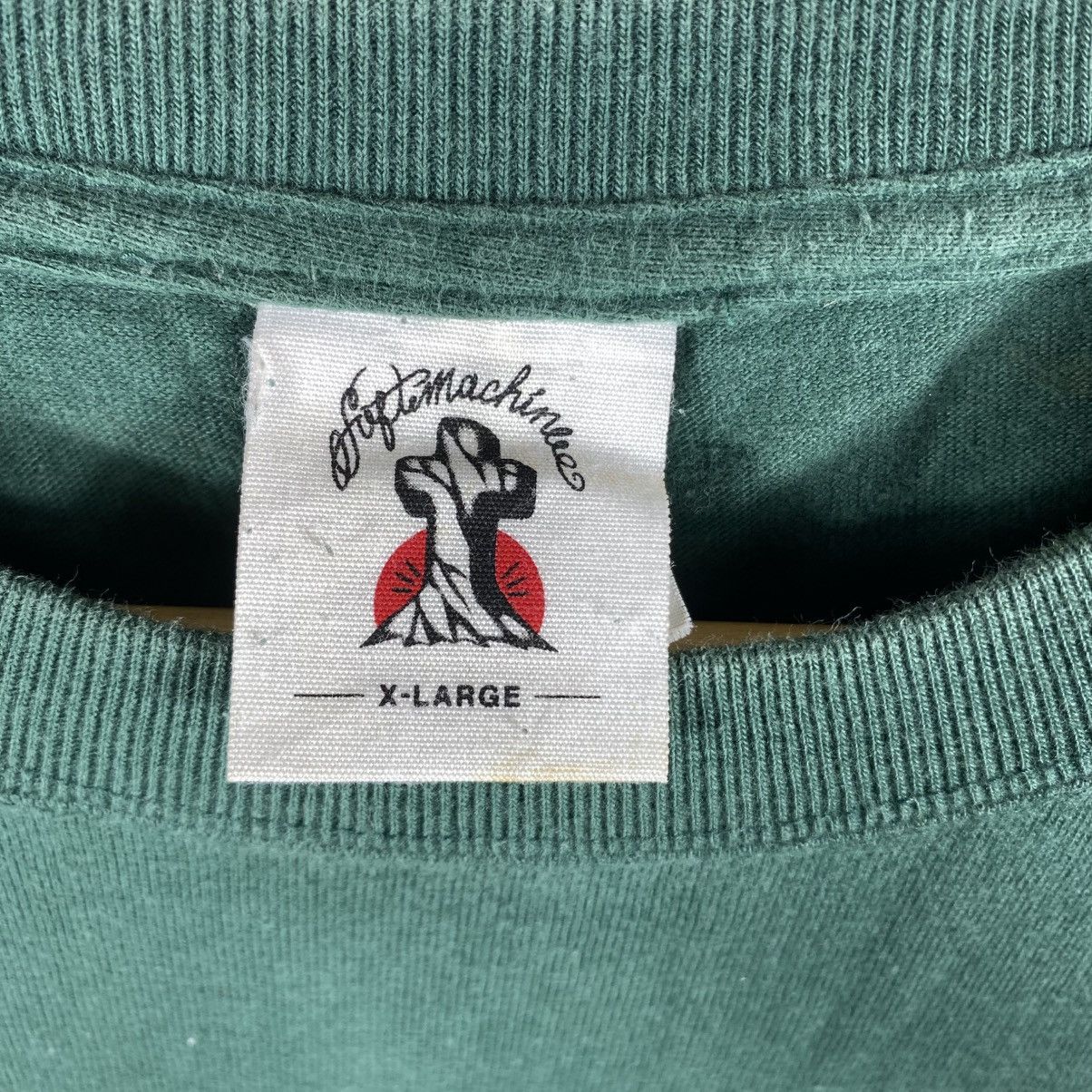 SOFTMACHINE Japanese Brand SOFTMACHINE Glorious Death Faded Tee Shirt Size US XL / EU 56 / 4 - 8 Thumbnail