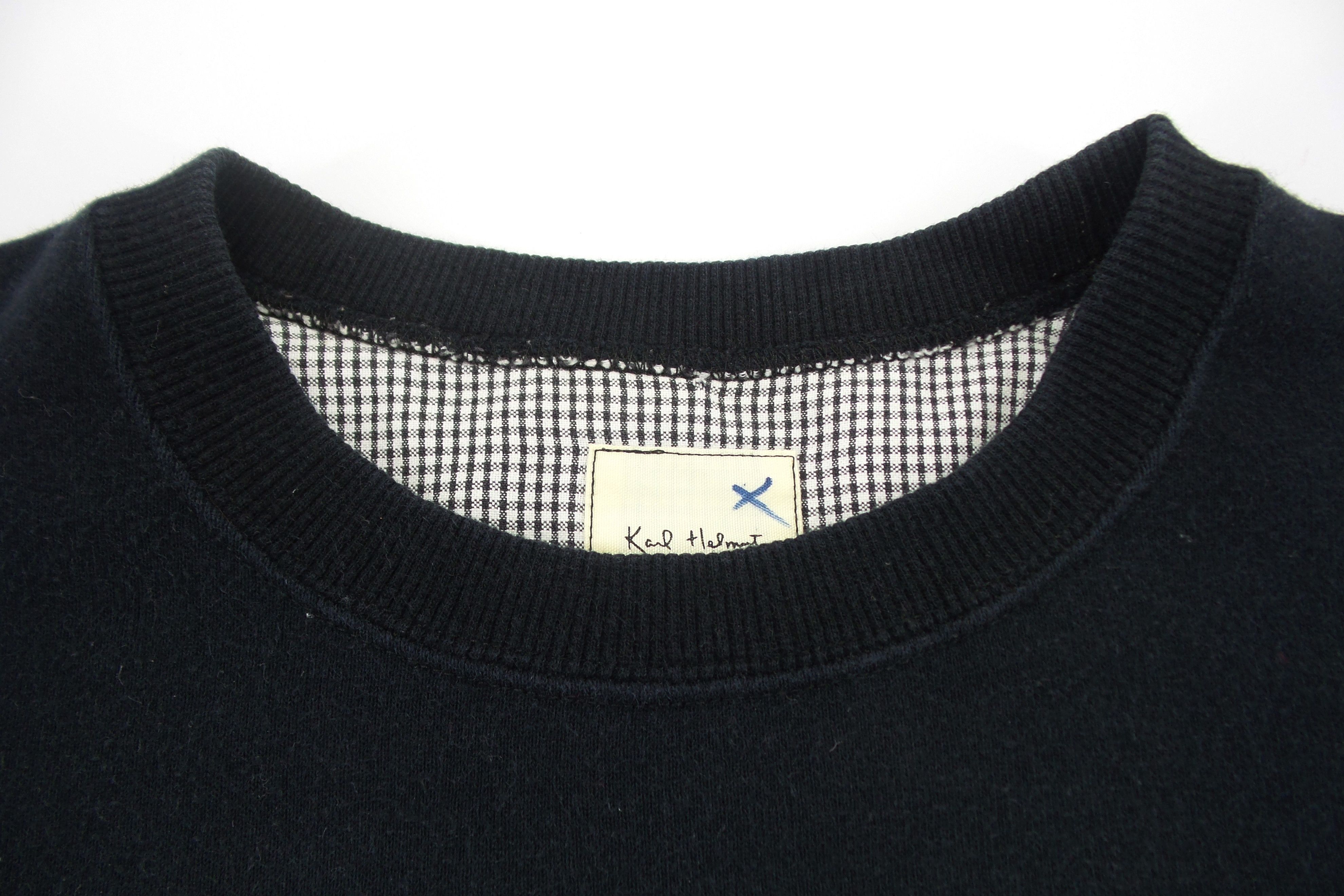 Japanese Brand × Karl Helmut Karl Helmut 'KKKK Patched' Sweatshirts Size US M / EU 48-50 / 2 - 2 Thumbnail