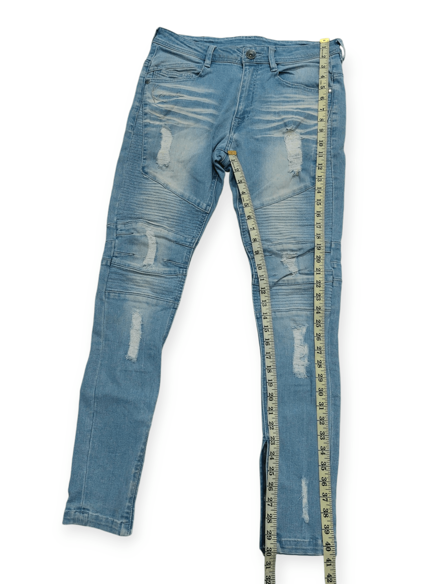 Karl Kani FYE🔥 Karl Kani Punk Biker Denim Size US 32 / EU 48 - 21 Thumbnail