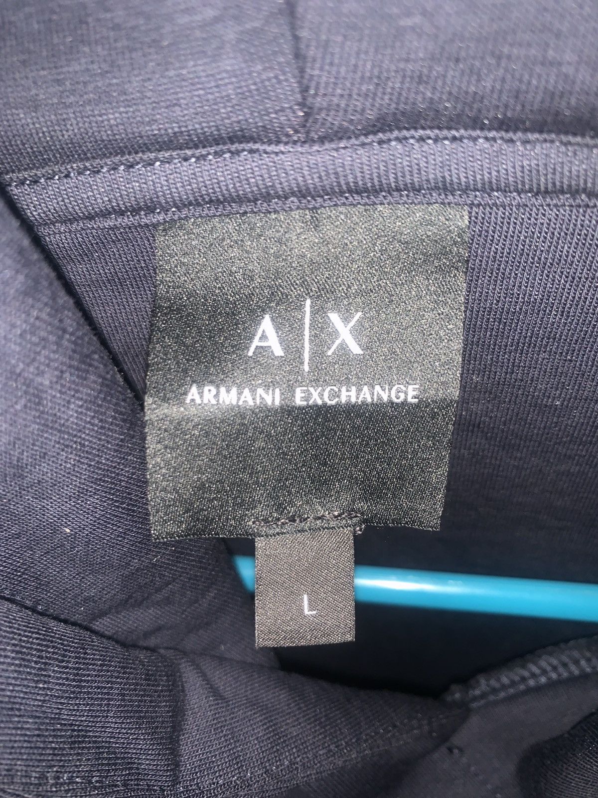 Armani Exchange Armani Exchange navy hoodie Size US L / EU 52-54 / 3 - 2 Thumbnail