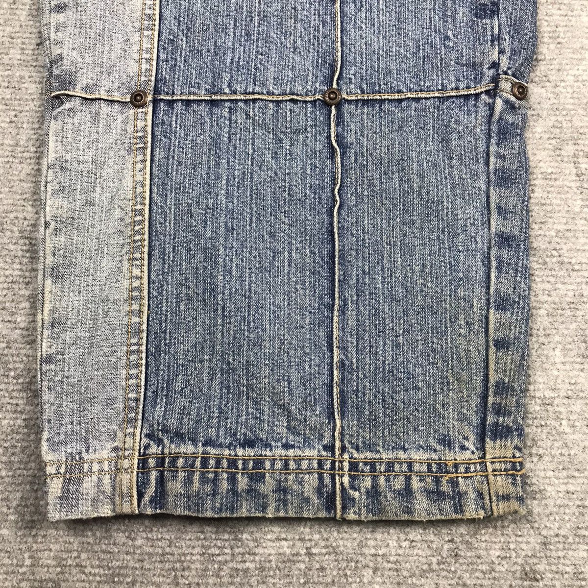 Japanese Brand BAGGY🔥NOIZ JEANS DENIM FADED JAPANESE STYLE PANTS Size US 32 / EU 48 - 6 Thumbnail