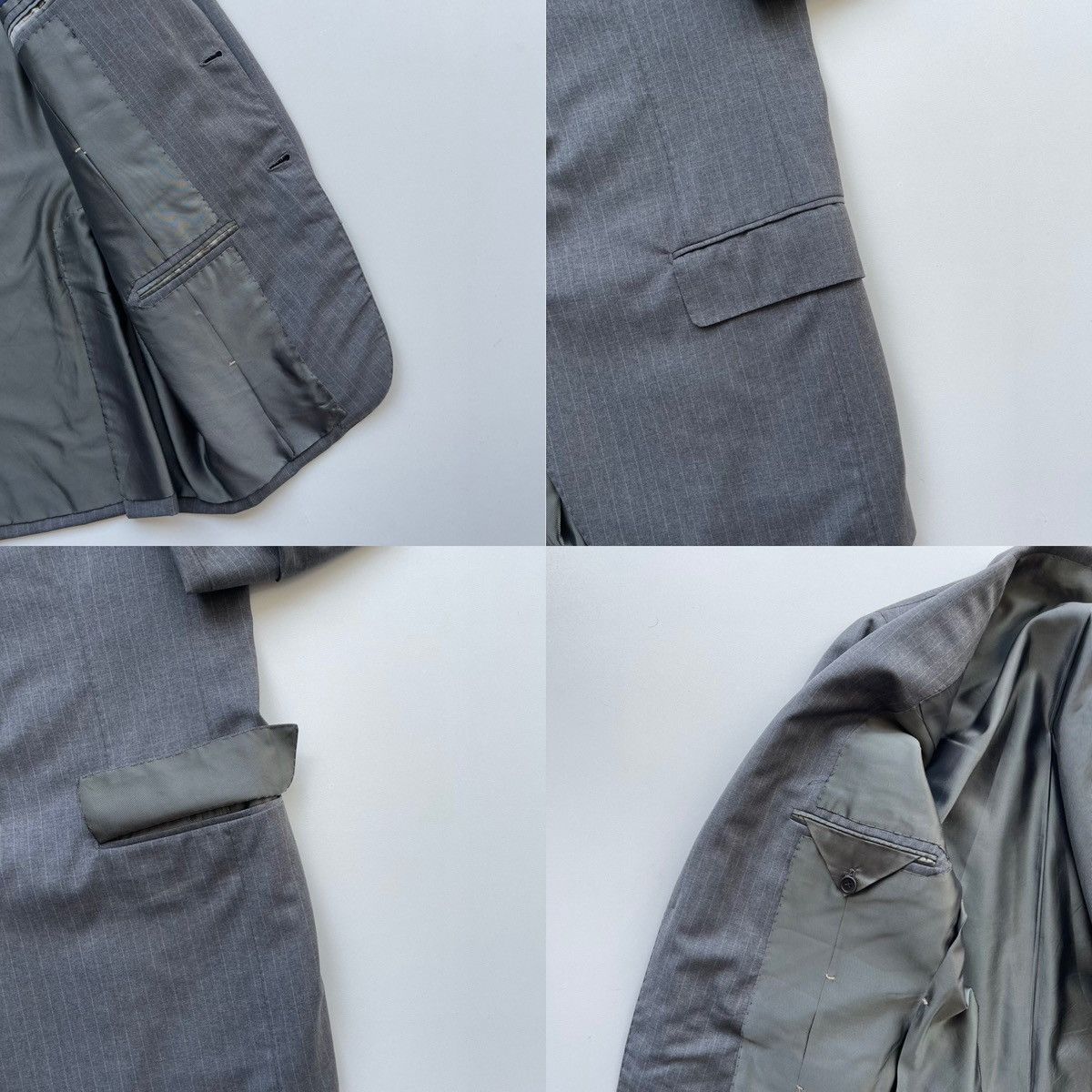 Designer × Luigi Borrelli Borrelli Napoli Royal Collection Wool Three-Button Blazer Size 50R - 8 Thumbnail