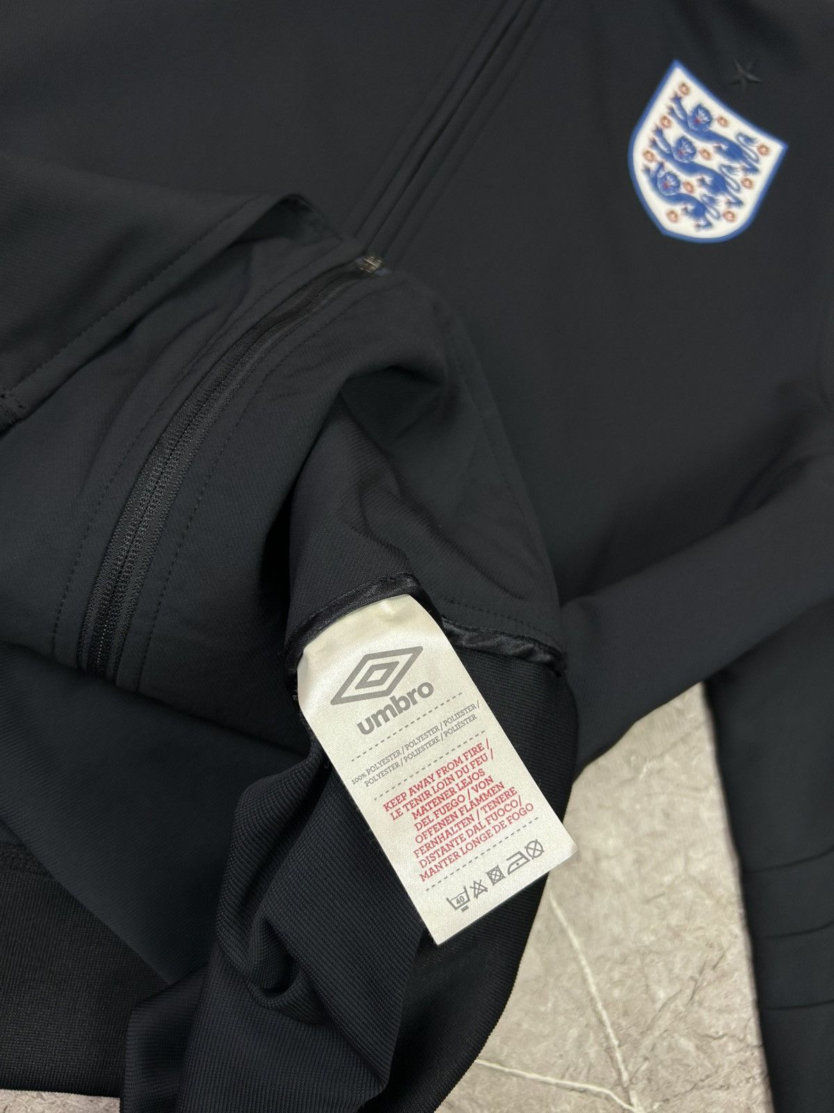 Umbro England National Team Umbro Track Jacket Soccer Jersey Size US L / EU 52-54 / 3 - 5 Thumbnail