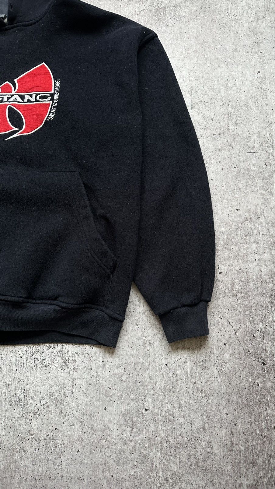 Band Tees 90s WU-TANG CLAN VINTAGE FLEECE HOODIE Size US L / EU 52-54 / 3 - 5 Thumbnail