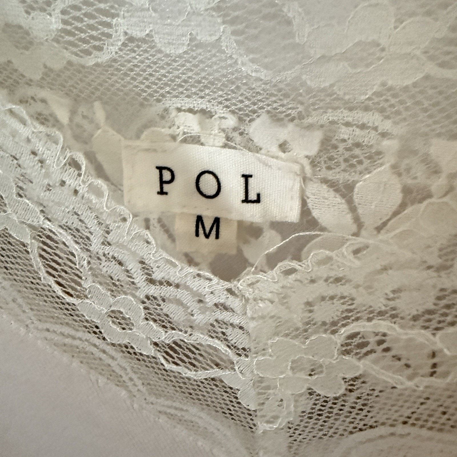 Other POL Clothing Romantic Boho Baby Doll Tank Lace Day to Night Size M / US 6-8 / IT 42-44 - 3 Thumbnail
