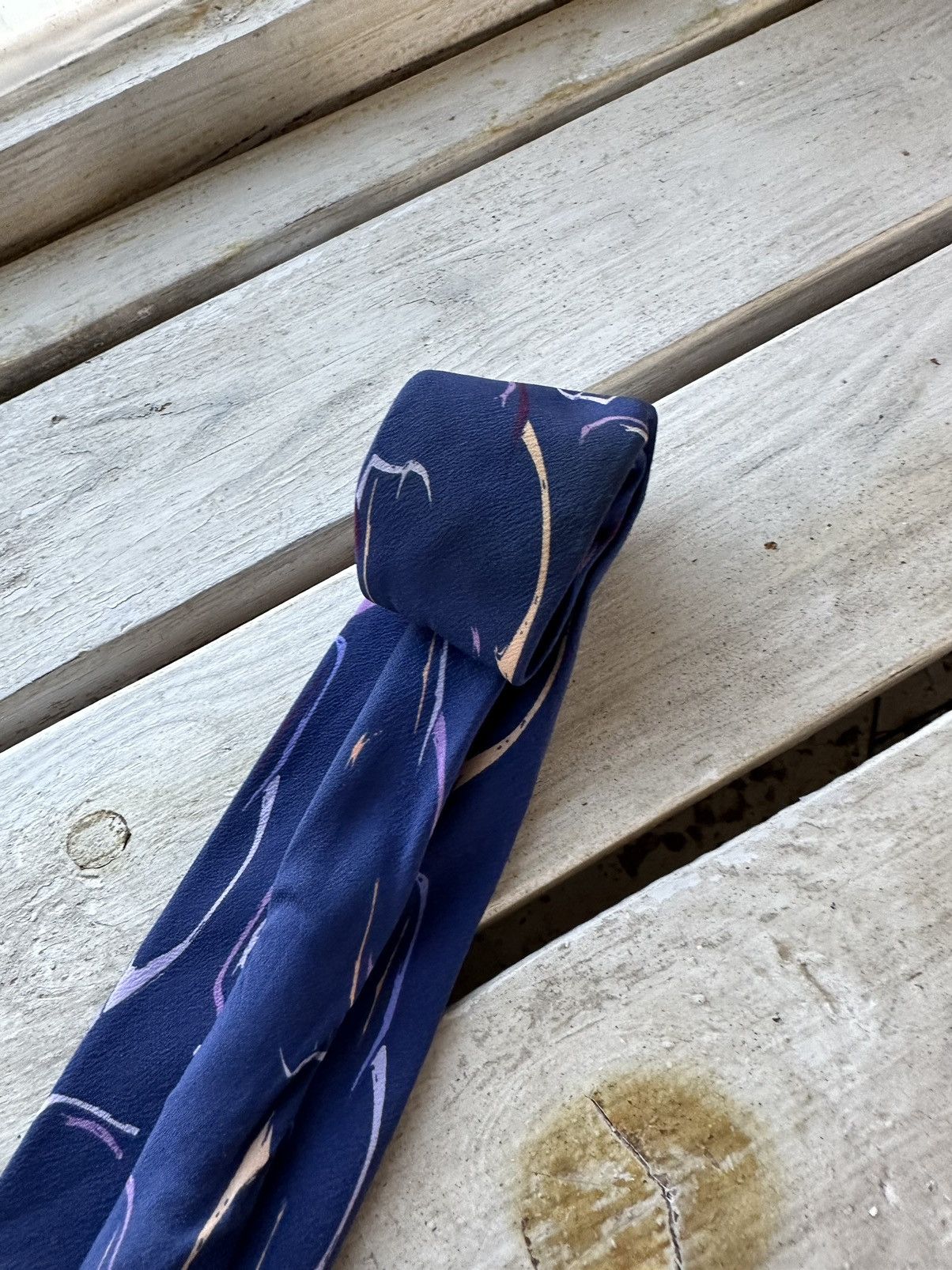 AlphaStyle × BMW × Vintage VINTAGE 90s BMW M STYLE TIE made in italy 4.4 gang Size ONE SIZE - 6 Thumbnail