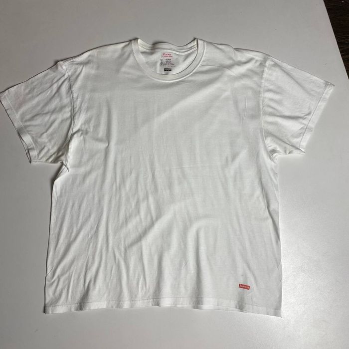 Hanes x best sale supreme shirt