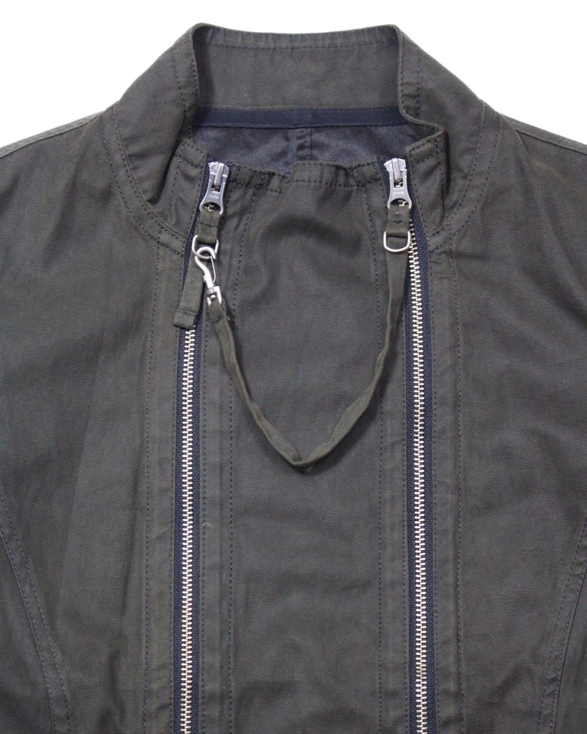 If Six Was Nine 2000S MBLUCAS CACHETTE DOUBLE ZIP UP JACKET Size S / US 4 / IT 40 - 2 Thumbnail