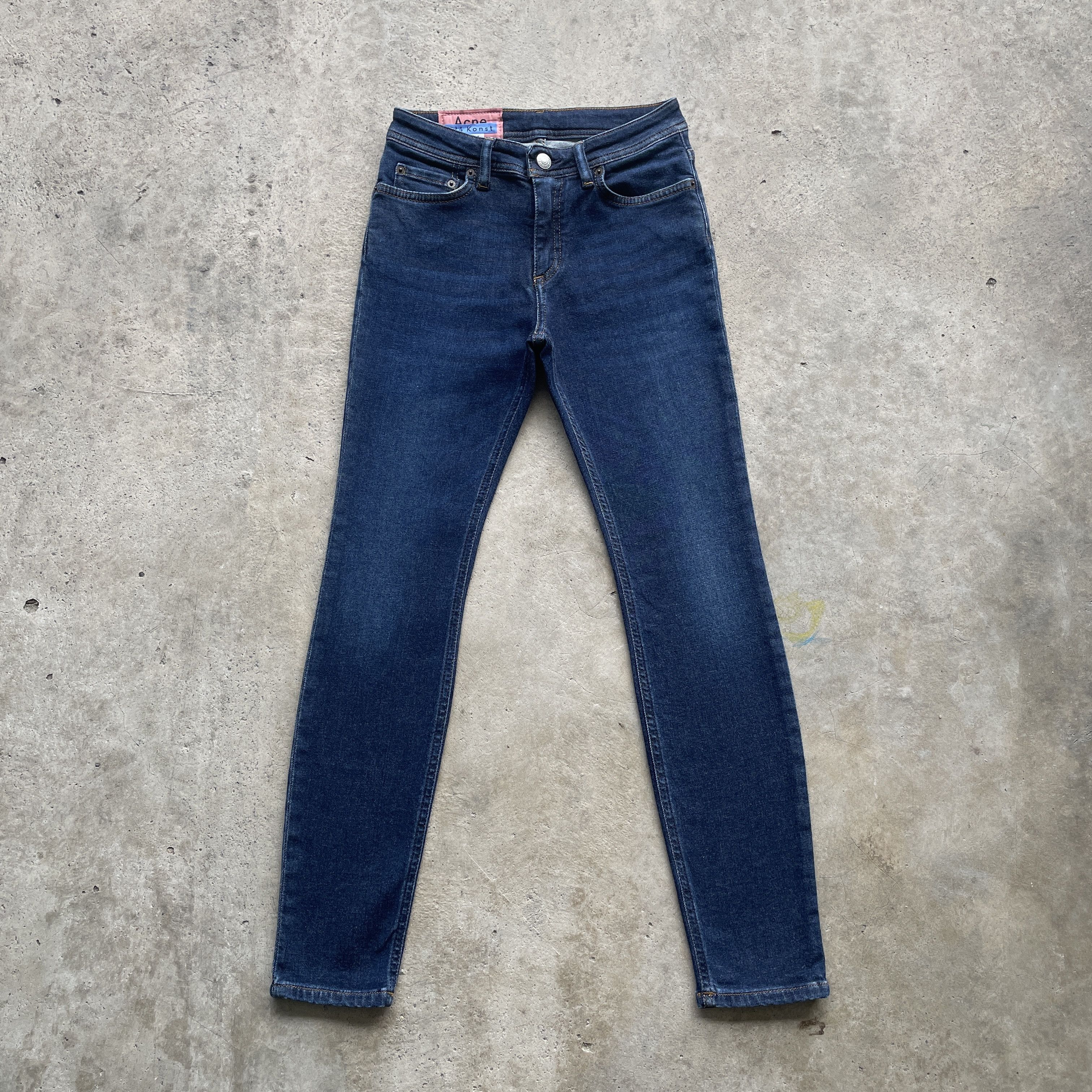 Acne Studios W25 ACNE STUDIOS SKINNY JEANS WOMEN DENIM PANTS Size 25" / US 0 / IT 36 - 2 Thumbnail