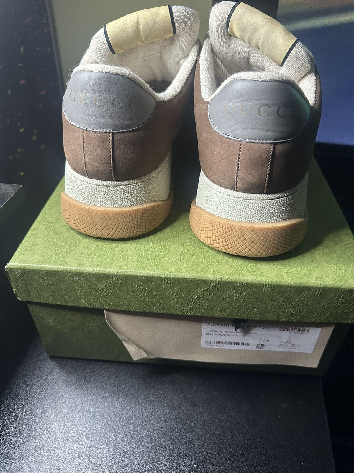 Gucci Gucci Screener GG sneaker Size US 12 / EU 45 - 5 Thumbnail