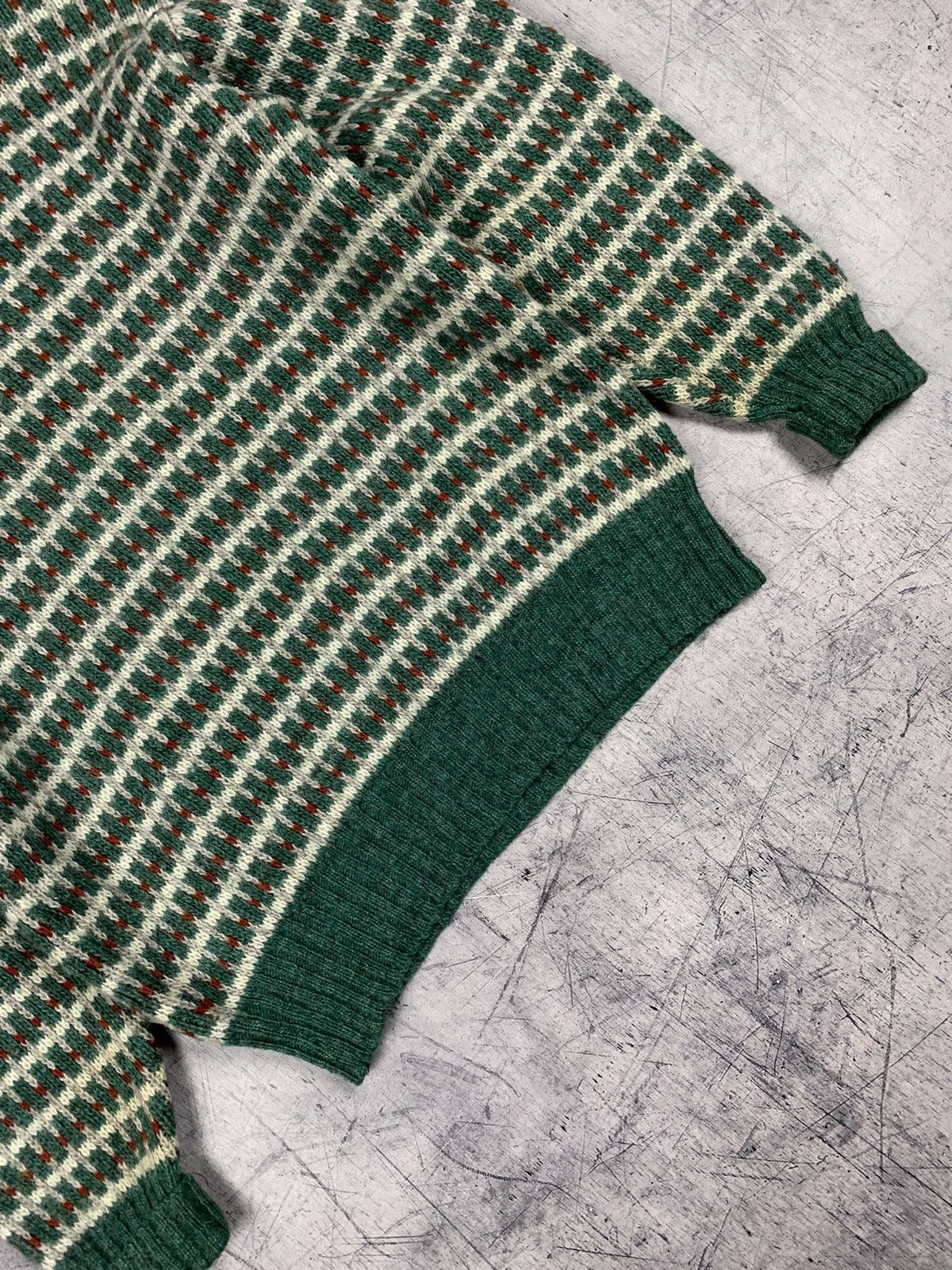 Vintage Vintage Rare Made In Norway Knitted Sweater Wool 90s Size US L / EU 52-54 / 3 - 15 Thumbnail
