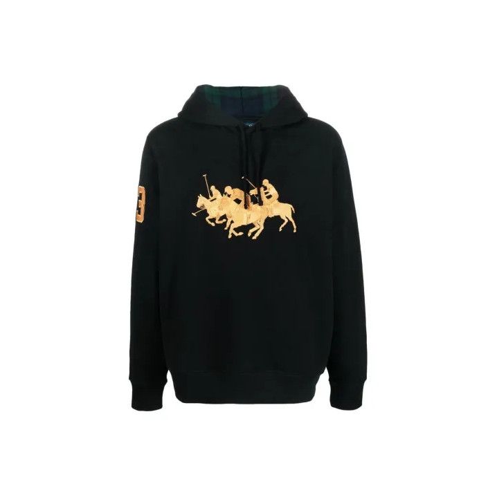 Polo Ralph Lauren Polo Ralph Lauren FW22 Logo Print Hooded Jacket Size US S / EU 44-46 / 1 - 1 Thumbnail