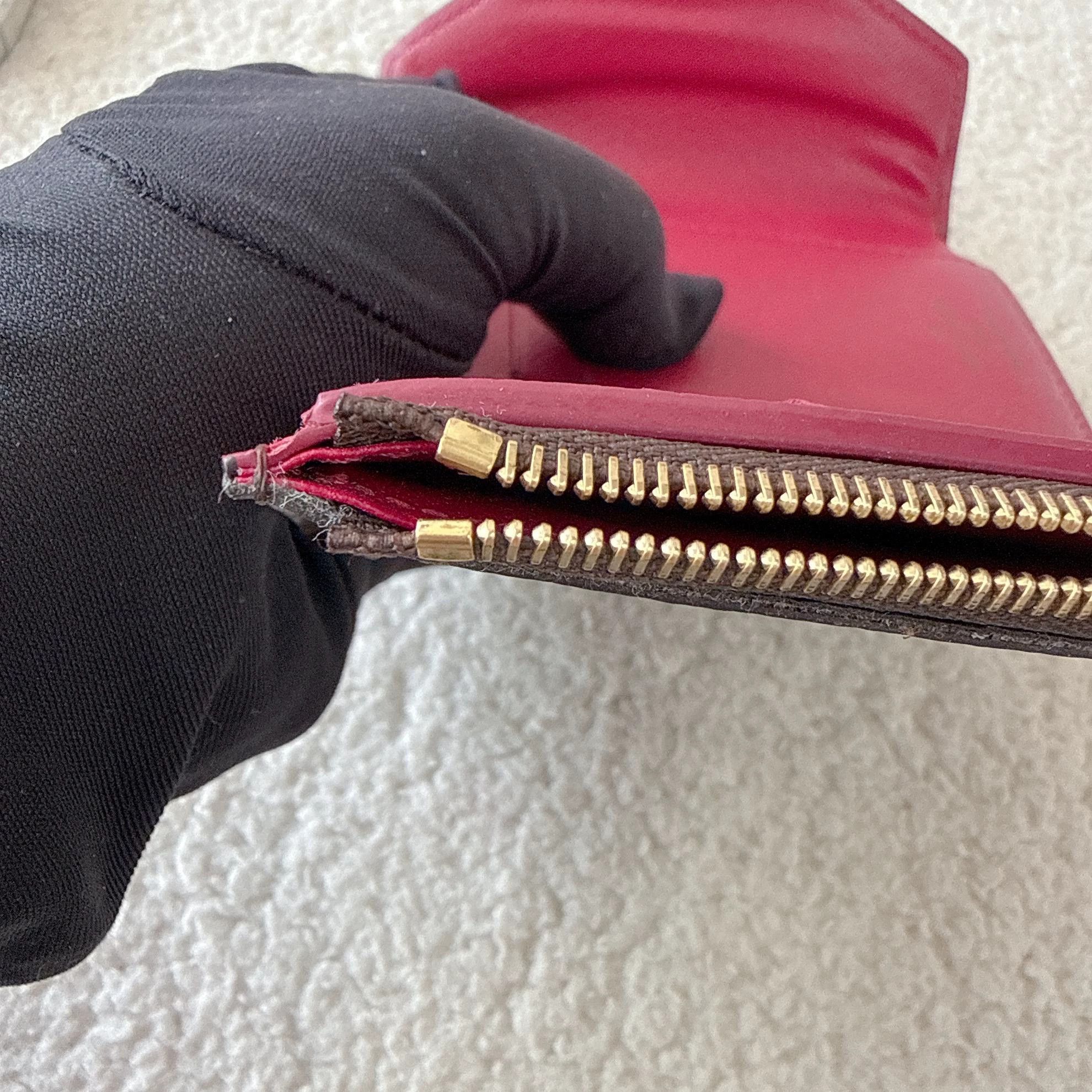 Louis Vuitton LV Victorine Short Wallet Red Bean 1579 Size ONE SIZE - 9 Thumbnail