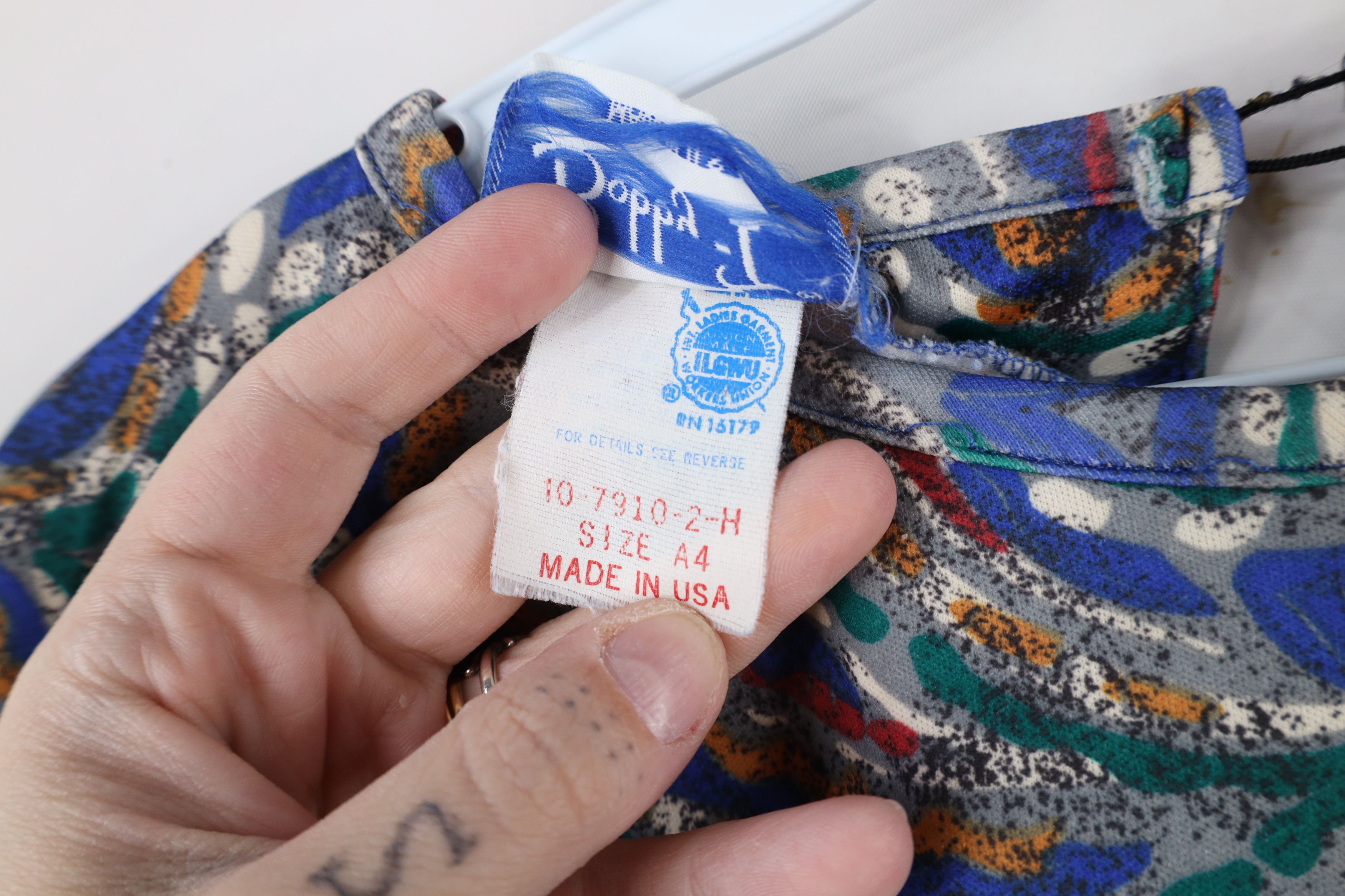 Vintage Vintage 80s 90s Streetwear Paisley Flower Knit Shirt Top USA Size XL / US 12-14 / IT 48-50 - 7 Thumbnail