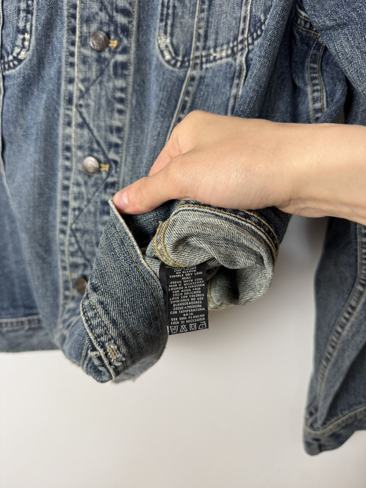 Polo Ralph Lauren Vintage Polo Ralph Lauren jeans co denim jacket streetwear Size US L / EU 52-54 / 3 - 16 Thumbnail