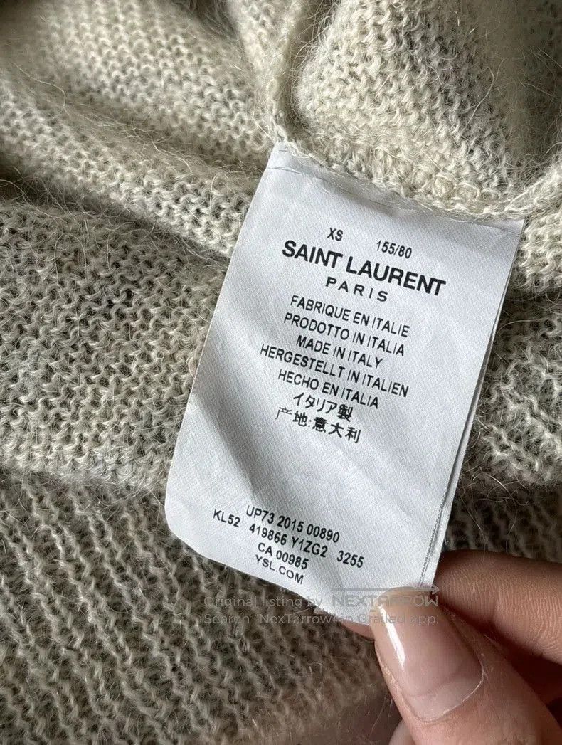 Saint Laurent Paris Saint Laurent Paris Wool Sweater Size US XS / EU 42 / 0 - 4 Thumbnail