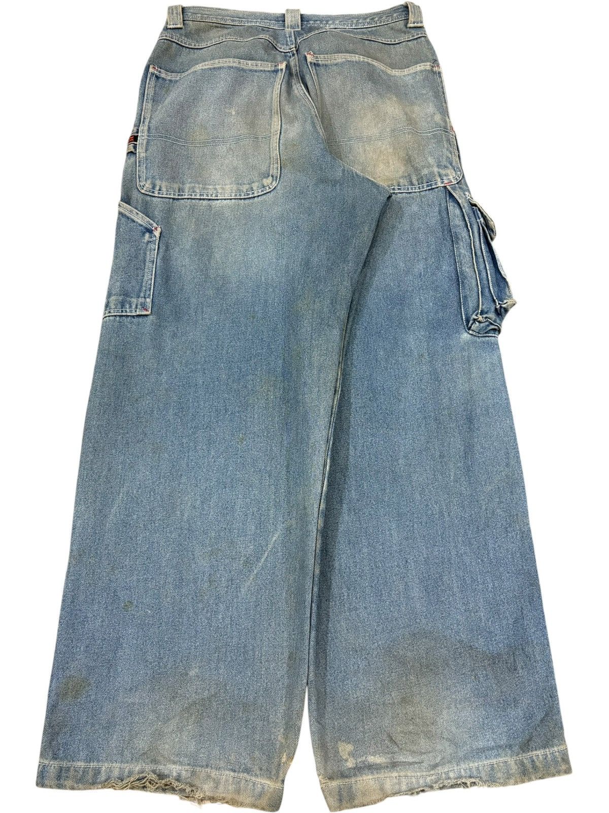 Hobo Vintage Hobo Cargo Carpenter Mud Wash Baggy Jeans Size US 31 - 2 Thumbnail