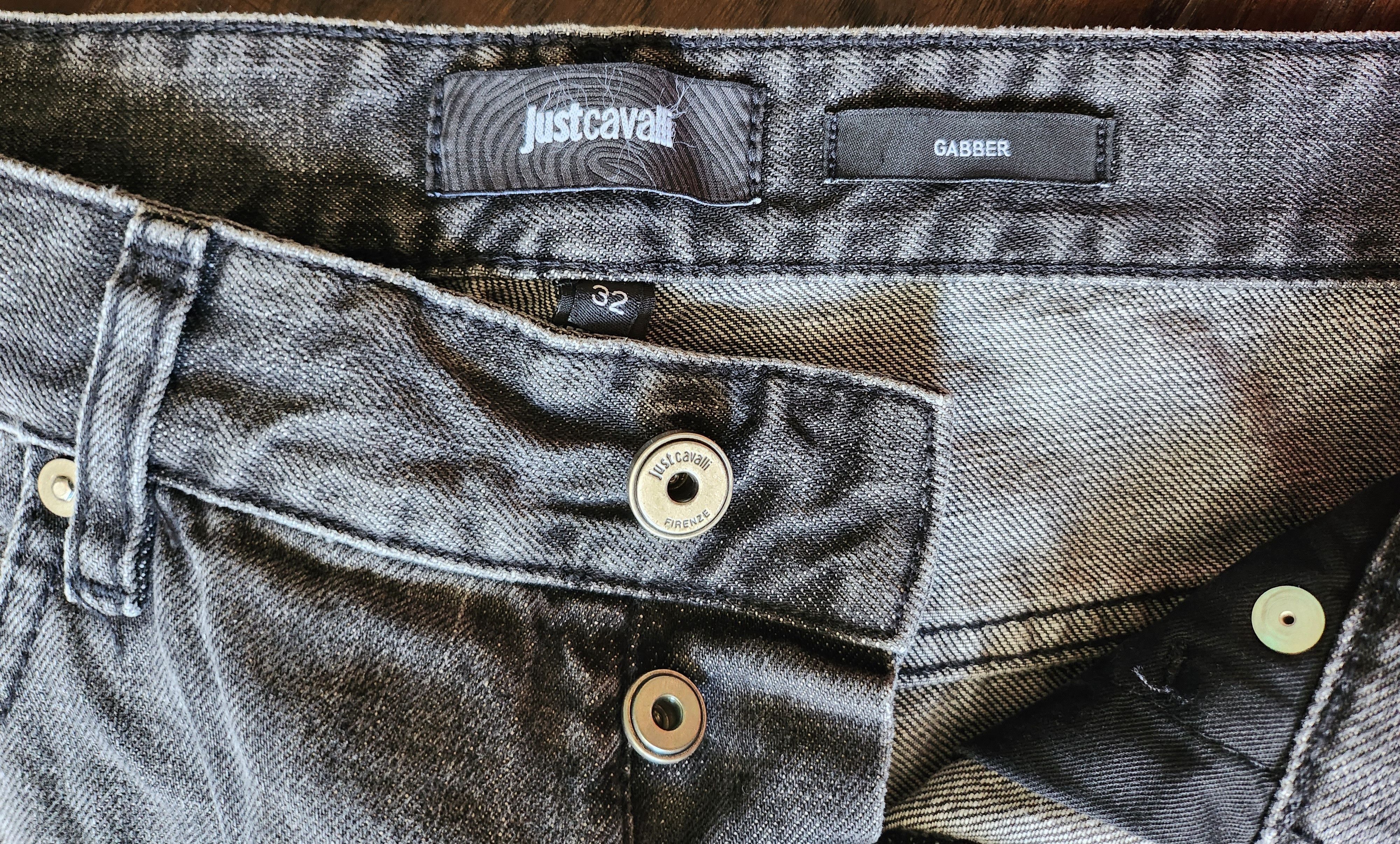 Just Cavalli Gabber Jeans Size US 32 / EU 48 - 3 Thumbnail