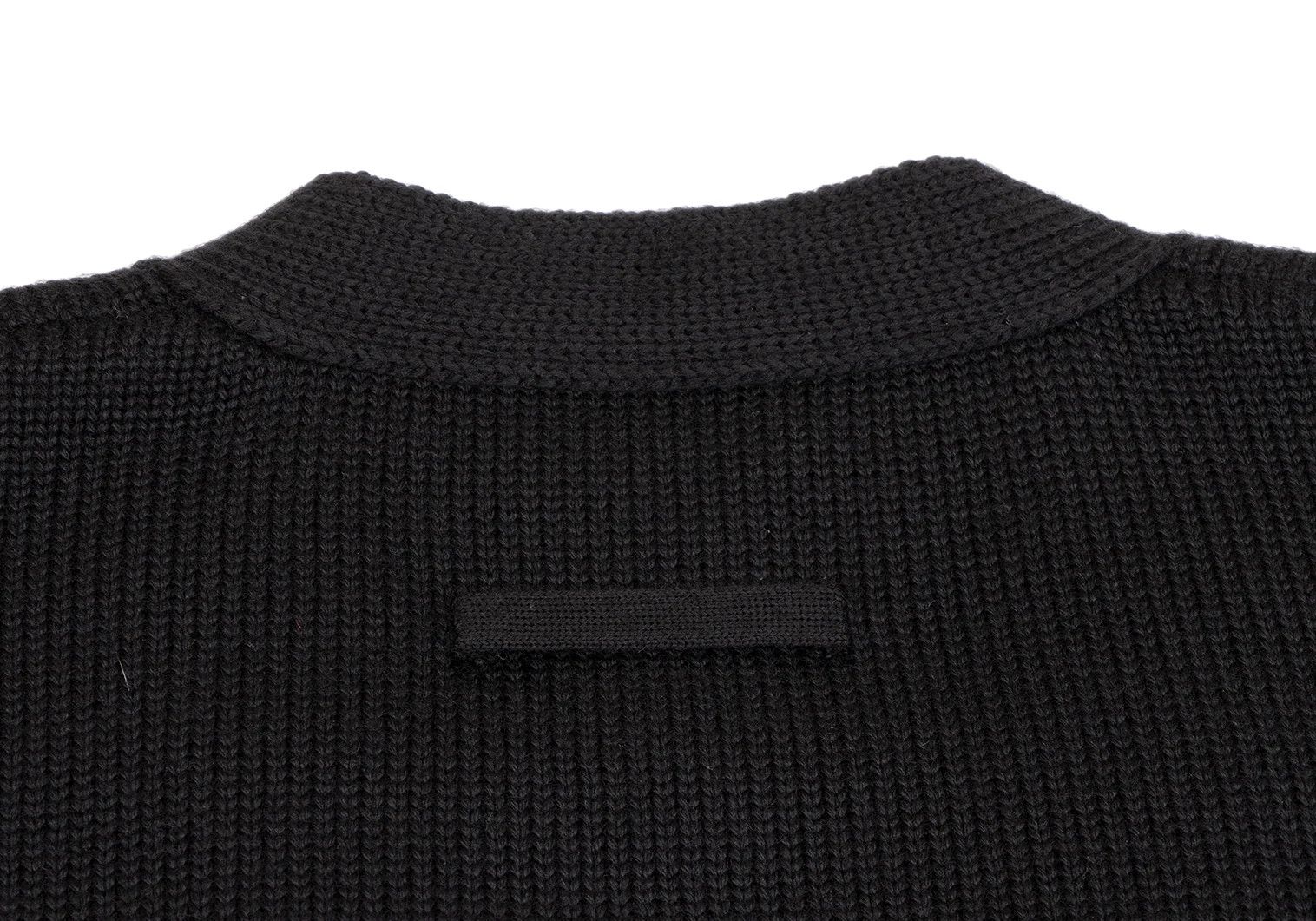Jean Paul Gaultier Wool Zip Design Cardigan in Black, Size M Size US M / EU 48-50 / 2 - 13 Thumbnail