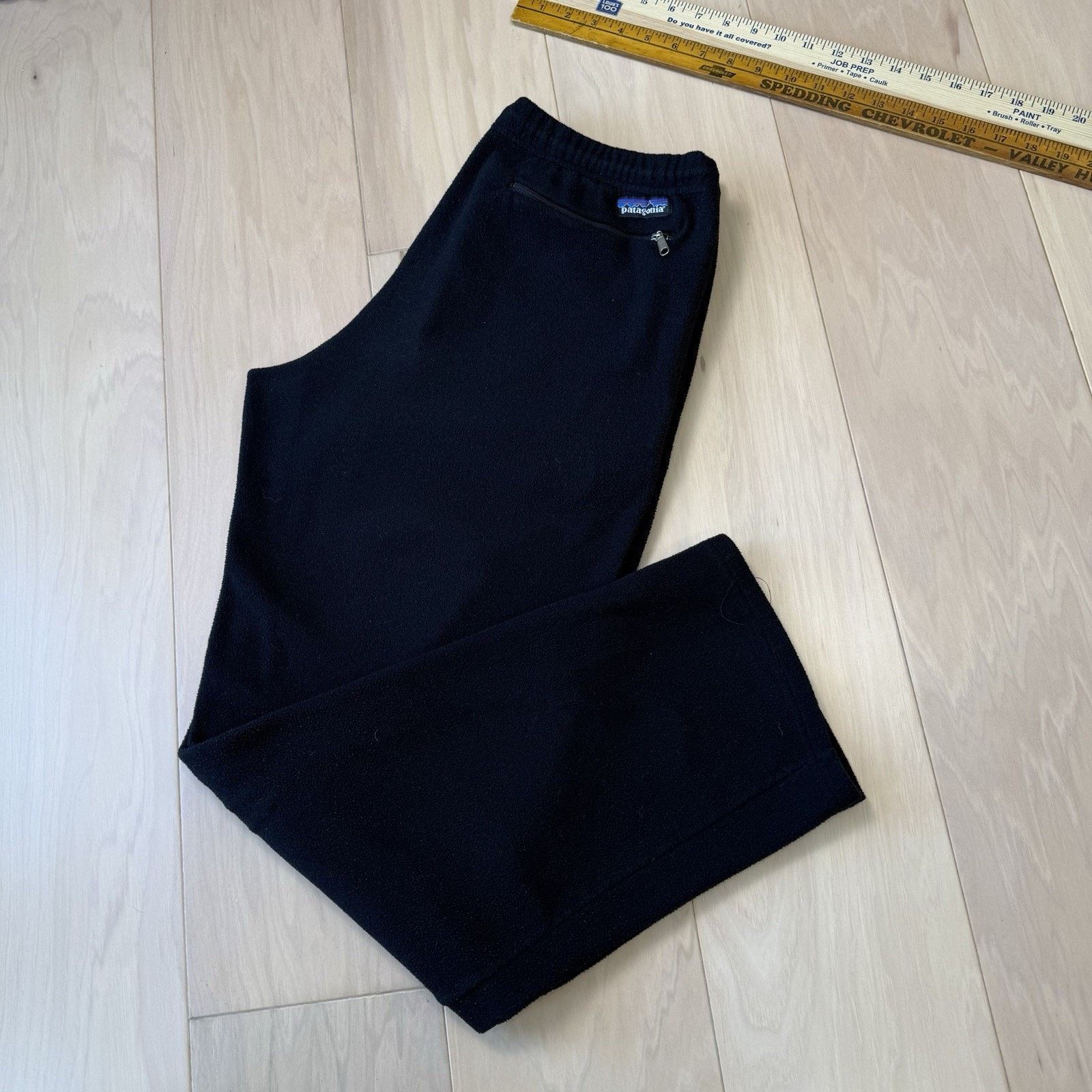 Patagonia Vintage Patagonia Snap T Fleece Pants Large Black 90s Size US 29 - 10 Thumbnail