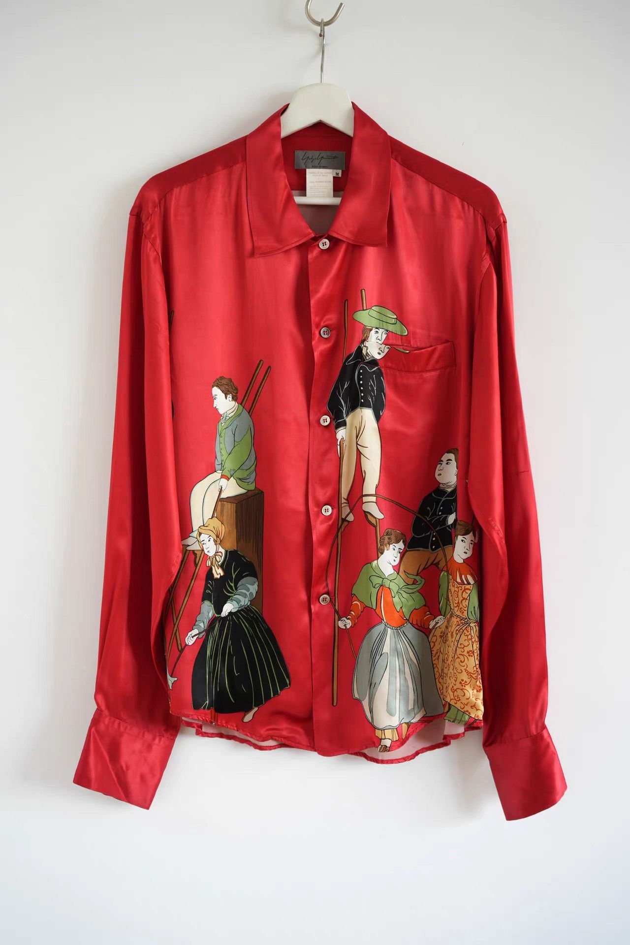 Yohji Yamamoto Yohji Yamamoto 95aw Rokumeikan Original Shirt K4 Size US M / EU 48-50 / 2 - 1 Thumbnail