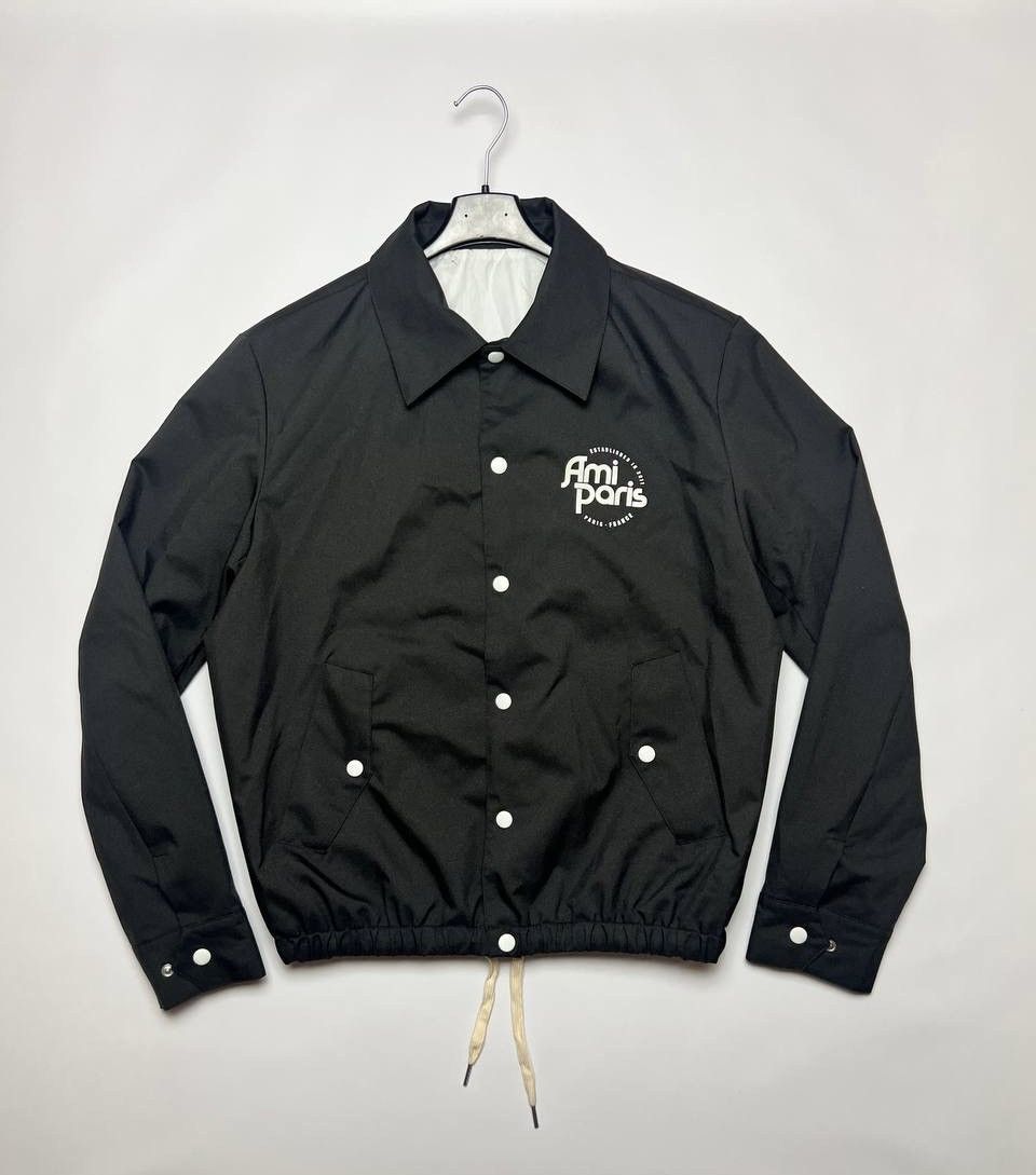 AMI NWT AMI Printed Logo Coach Jacket Size US M / EU 48-50 / 2 - 17 Thumbnail