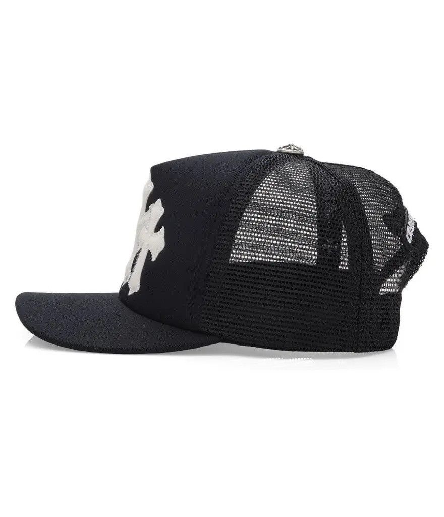 Chrome Hearts Chrome Hearts Calf/Mohair Trucker Hat Size ONE SIZE - 5 Thumbnail