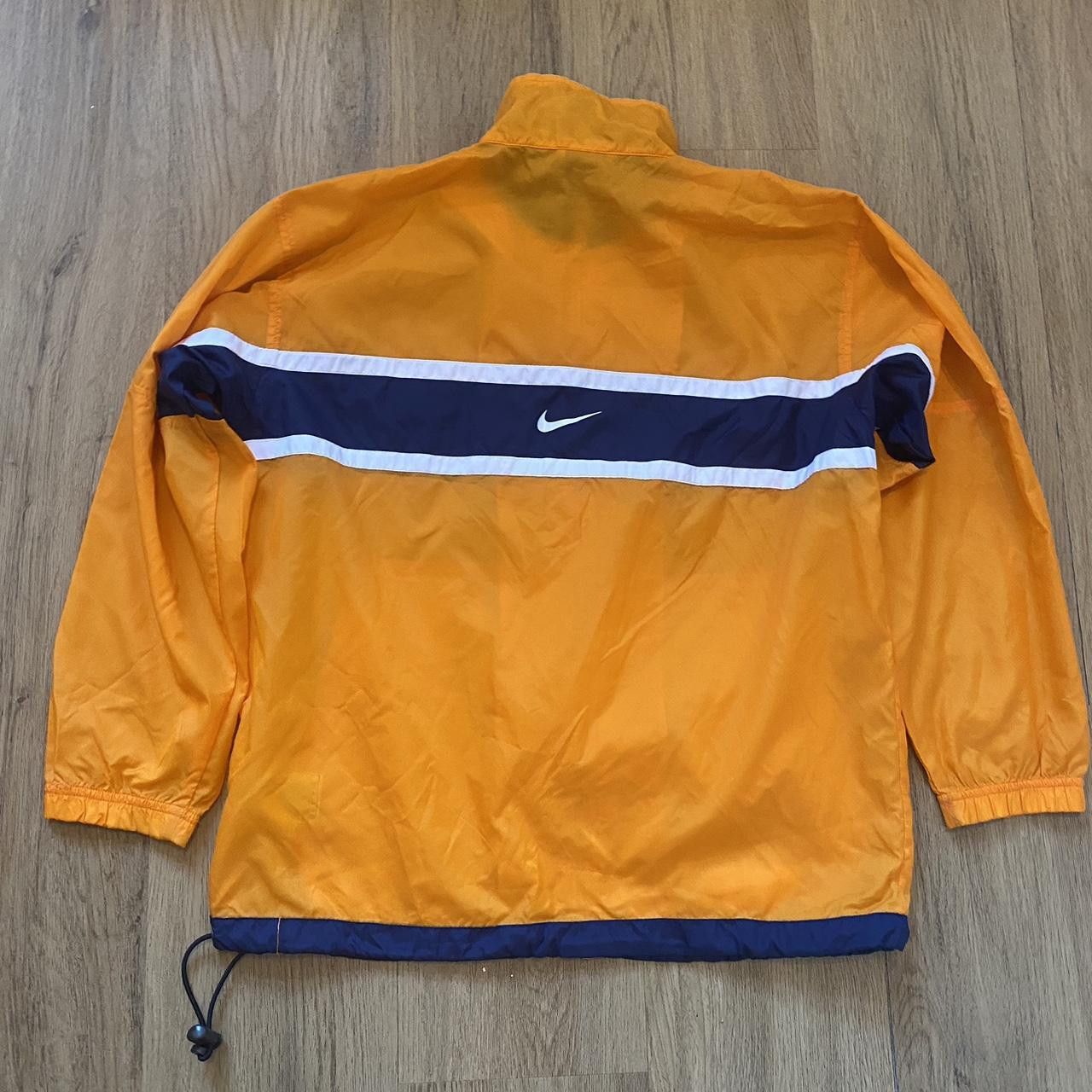 Nike 90s Vintage Orange Nike Windbreaker Jacket Rain Size US XS / EU 42 / 0 - 2 Thumbnail