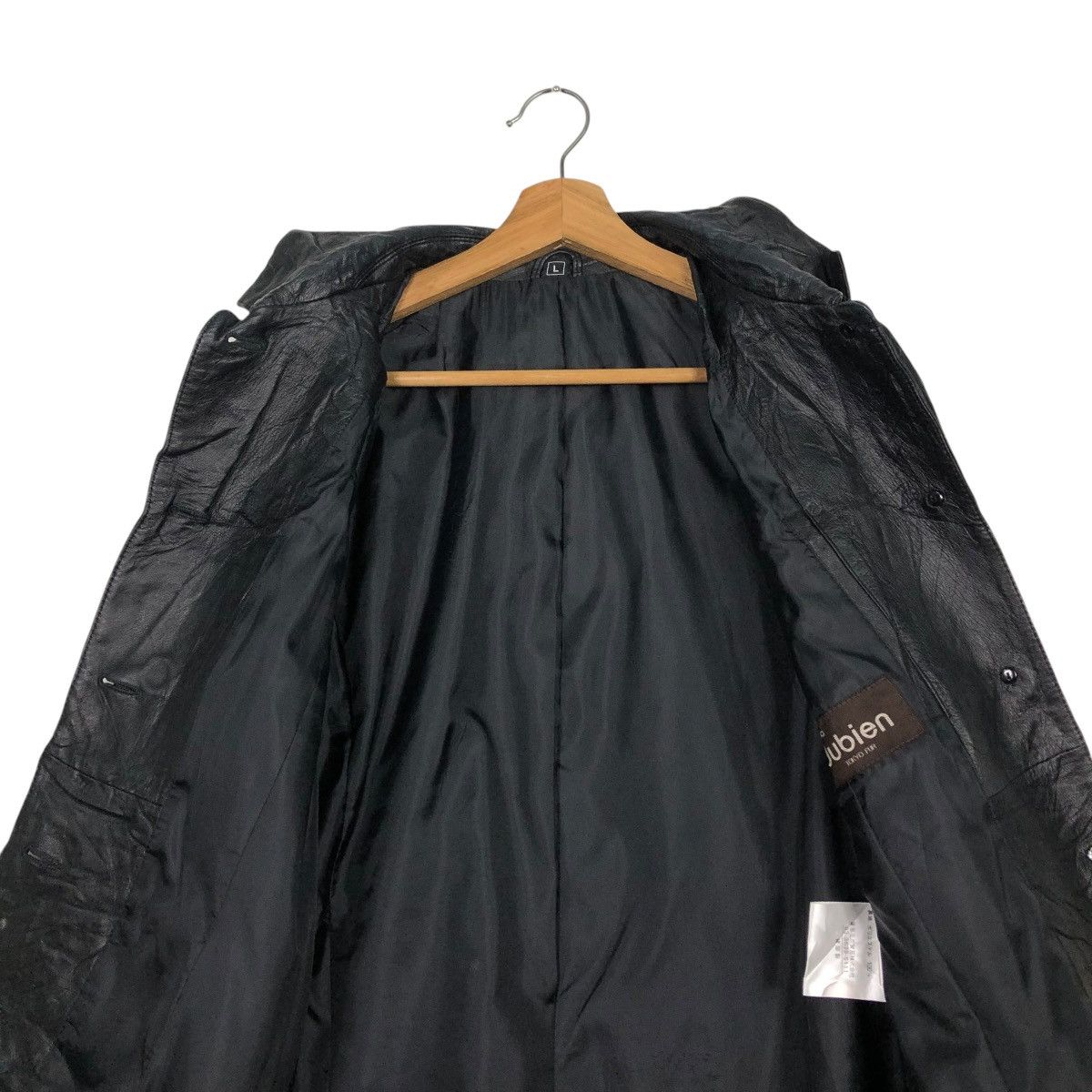 Japanese Brand 🔥VINTAGE LEATHER JACKET BIKER JUBIEN TOKYO FUR ISSEY MIYAKE Size US L / EU 52-54 / 3 - 16 Thumbnail