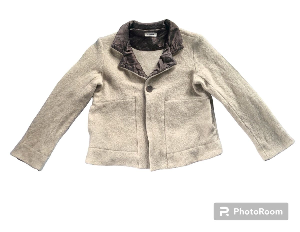 Issey Miyake Vintage Issey Miyake Plantation wool jacket Size S / US 4 / IT 40 - 4 Thumbnail