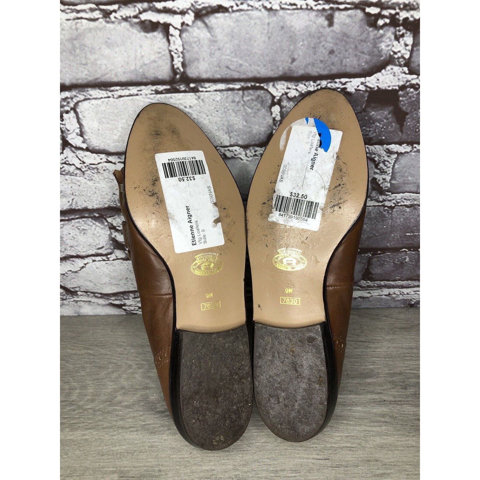 Etienne Aigner Etienne Aigner VTG Brown Leather Kiltie Monk Strap Loafers W Size US 9 / IT 39 - 10 Thumbnail