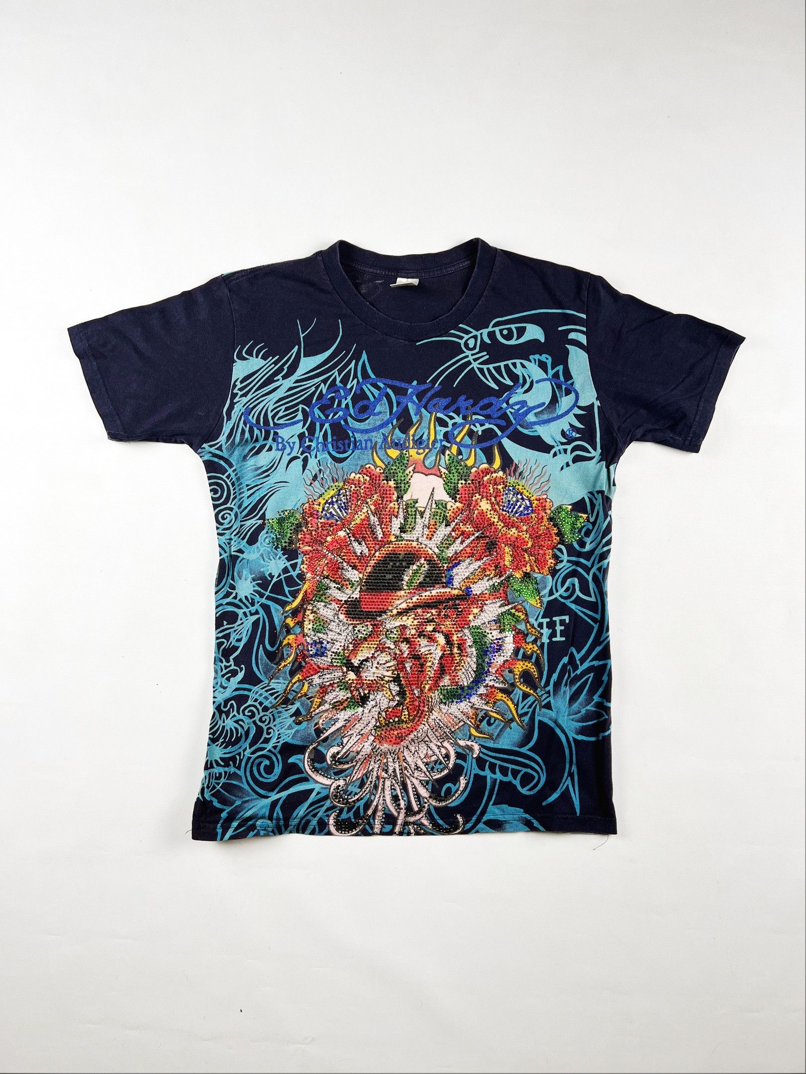 Christian Audigier × Ed Hardy × Vintage Vintage Ed Hardy T-shirt Size US M / EU 48-50 / 2 - 1 Thumbnail