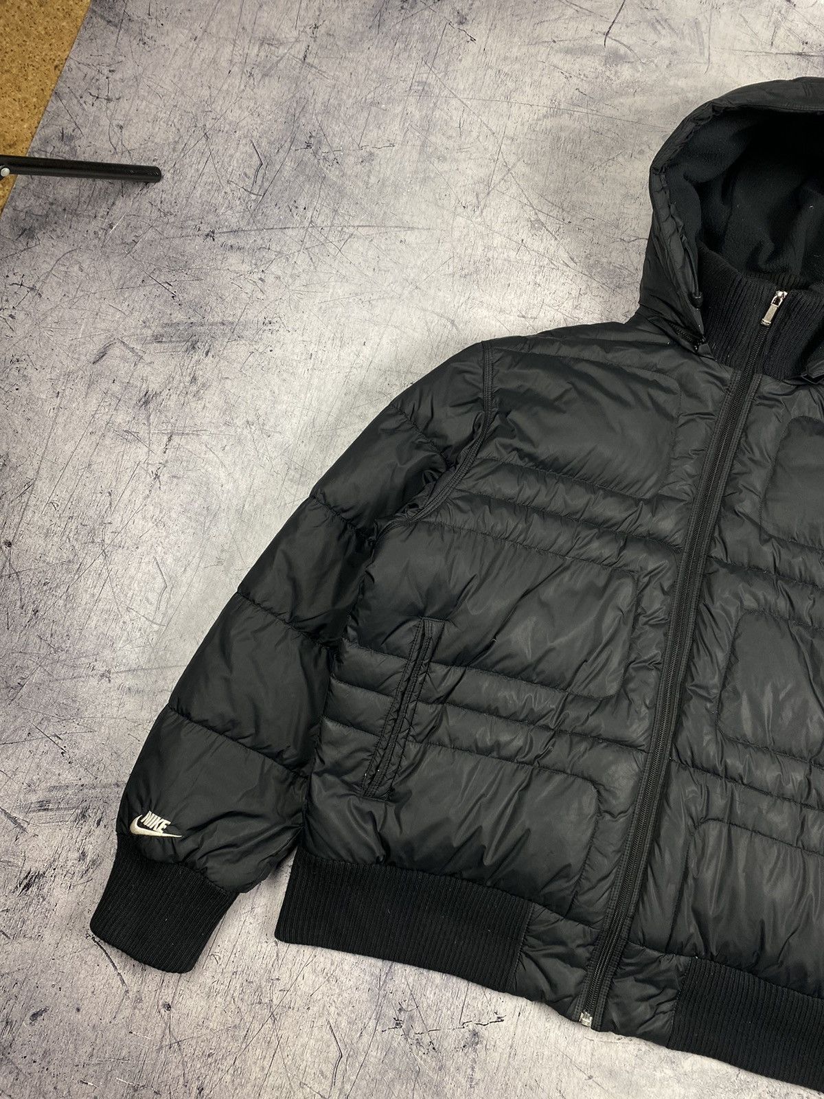 Nike Vintage 90s Nike Streetwear Drill Y2K Down Puffer Jacket Size US XL / EU 56 / 4 - 6 Thumbnail