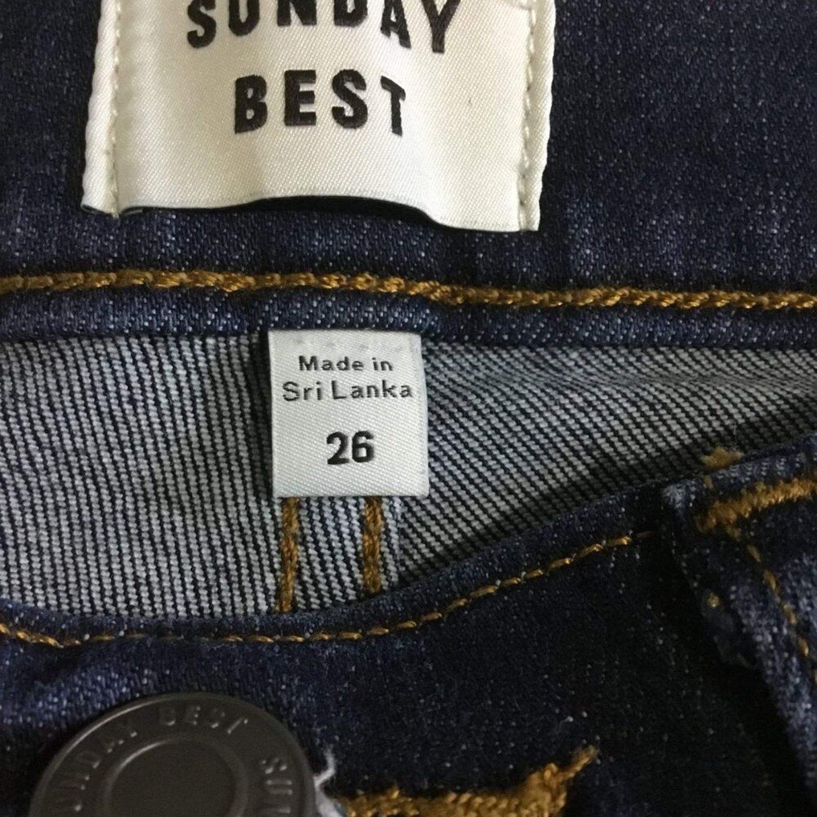 Aritzia Aritzia Womens Jeans Size 26 NWOT SundayHigh Rise Size 27" / US 4 / IT 40 - 6 Thumbnail