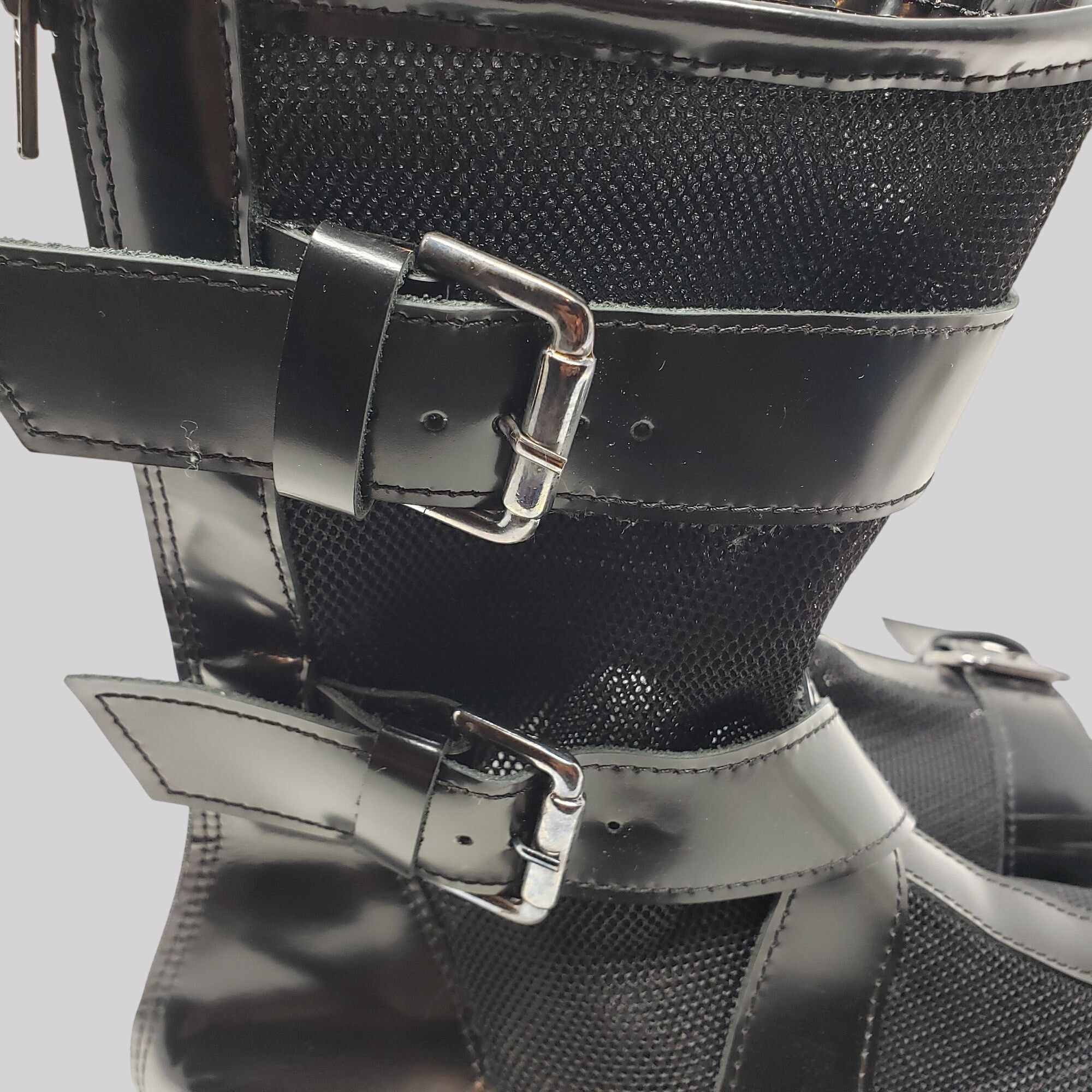 Other Adrenaline Black genuine leather summer boots/woman 41 / 27 Size US 10 / IT 40 - 10 Thumbnail