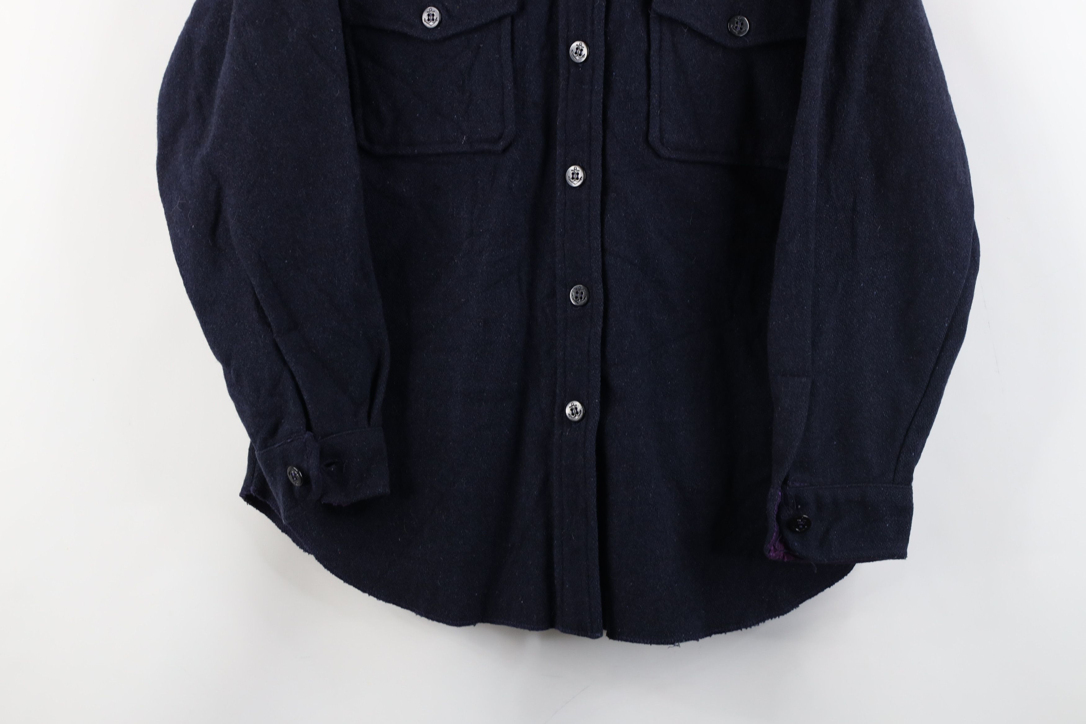 Vintage Vintage 50s 60 Streetwear CPO Button Shirt Jacket Jac USA Size S / US 4 / IT 40 - 3 Thumbnail
