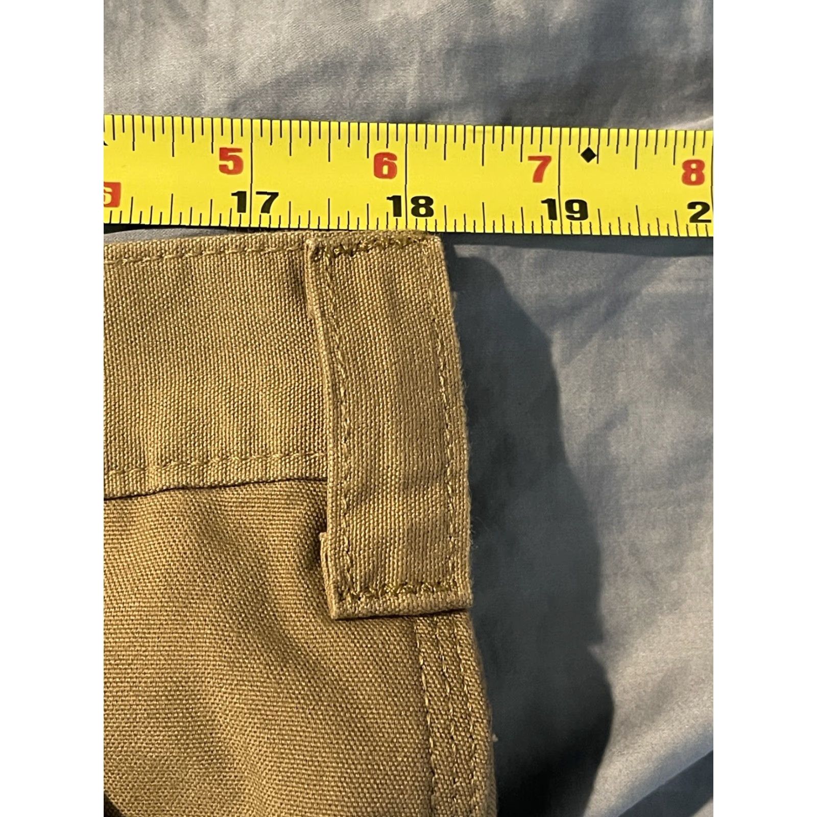 Carhartt Carhartt Men's Canvas Utility Work Pant Loose Fit 36x31.5 Tan Khaki Pants Mens Size US 36 / EU 52 - 6 Thumbnail