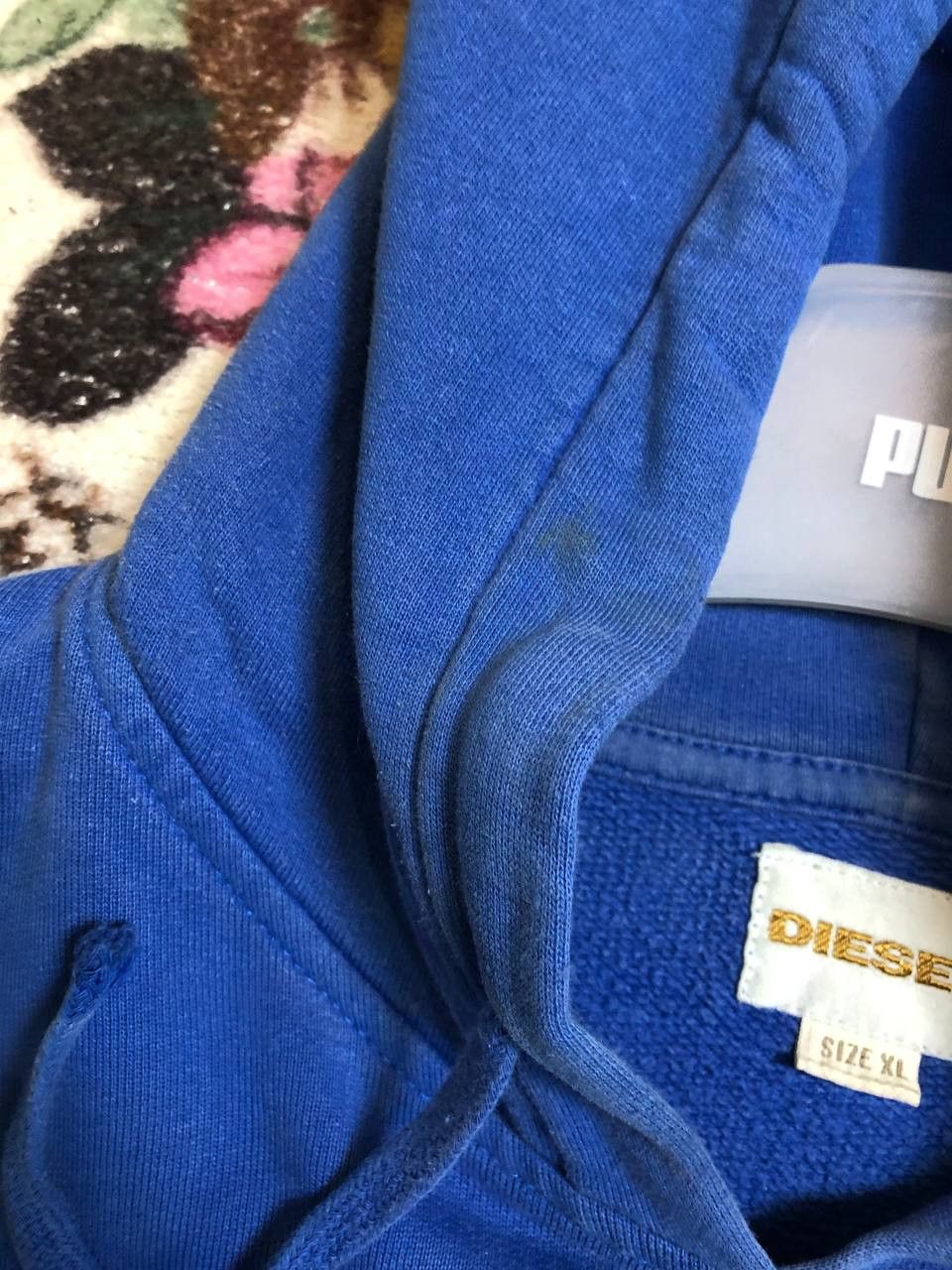Diesel Vintage Diesel Big Double logo Y2K Hoodie Size US XL / EU 56 / 4 - 15 Thumbnail