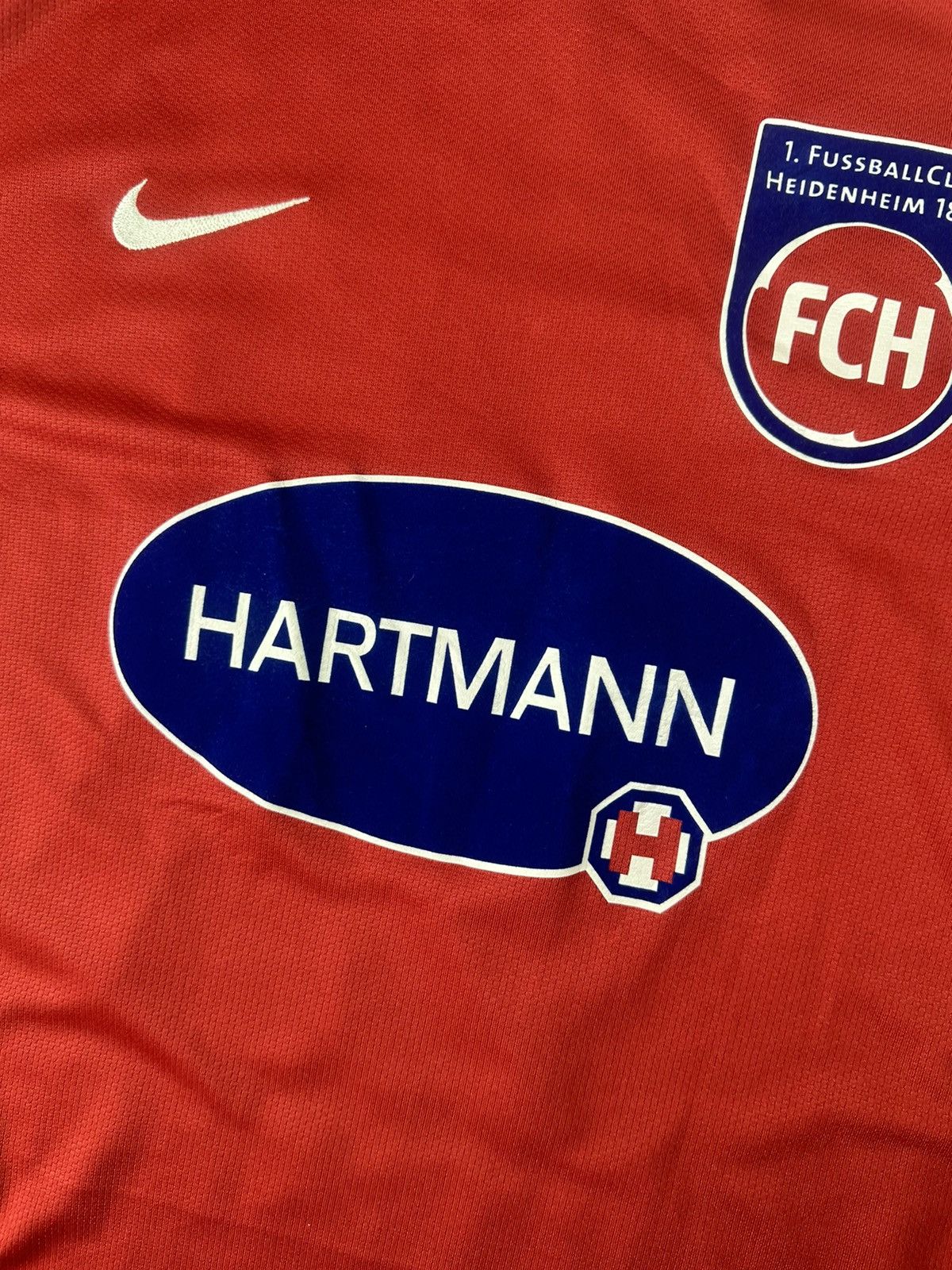 Nike Nike FC Heidenhein 2009/10 Away #15Krebs Soccer Jersey Size US L / EU 52-54 / 3 - 8 Thumbnail